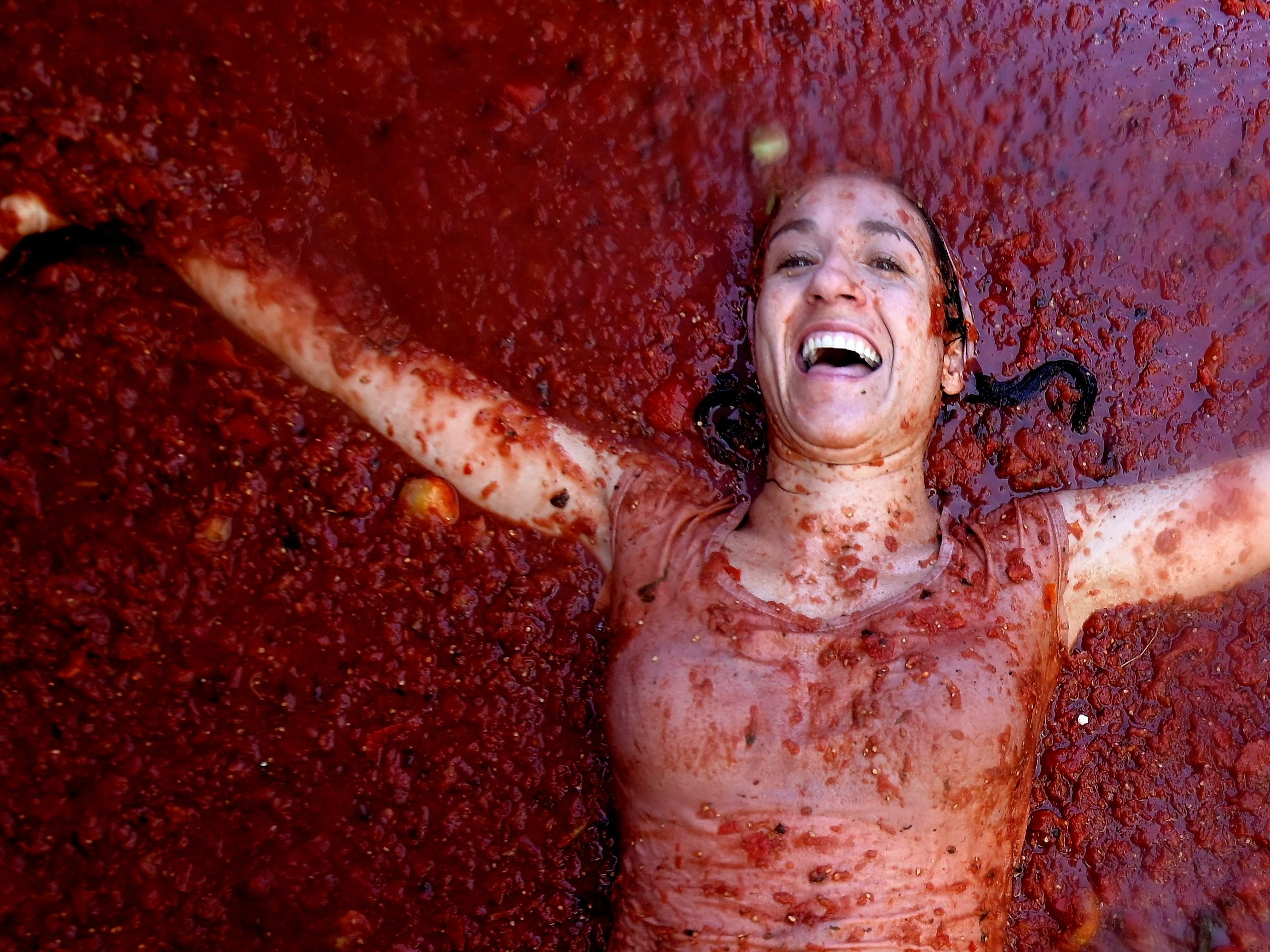Das Tomaten-Festival findet jeden letzten Mittwoch im August statt.