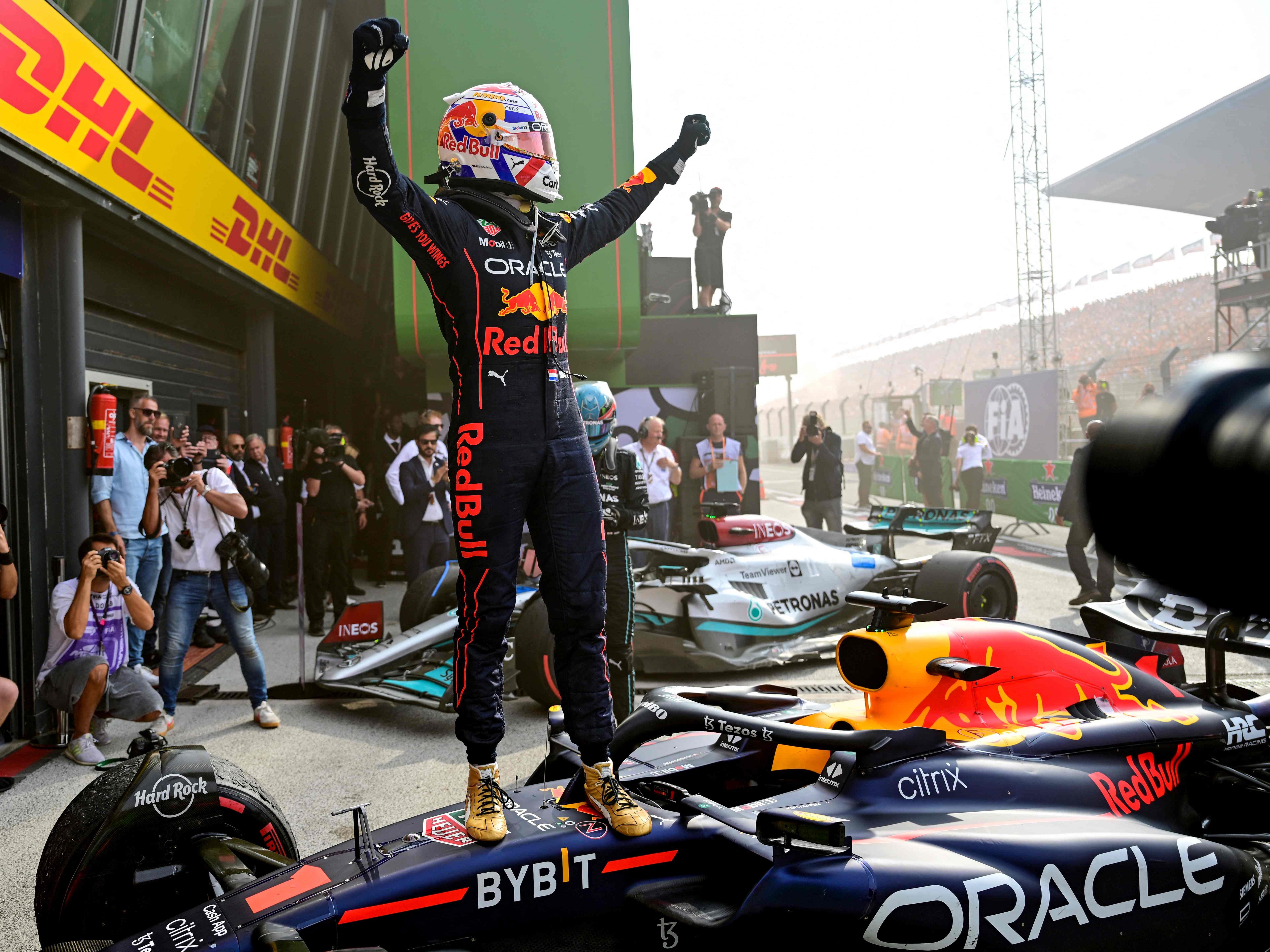 Verstappen holte den Sieg in Zandvoort. Verstappen holte den Sieg in Zandvoort.