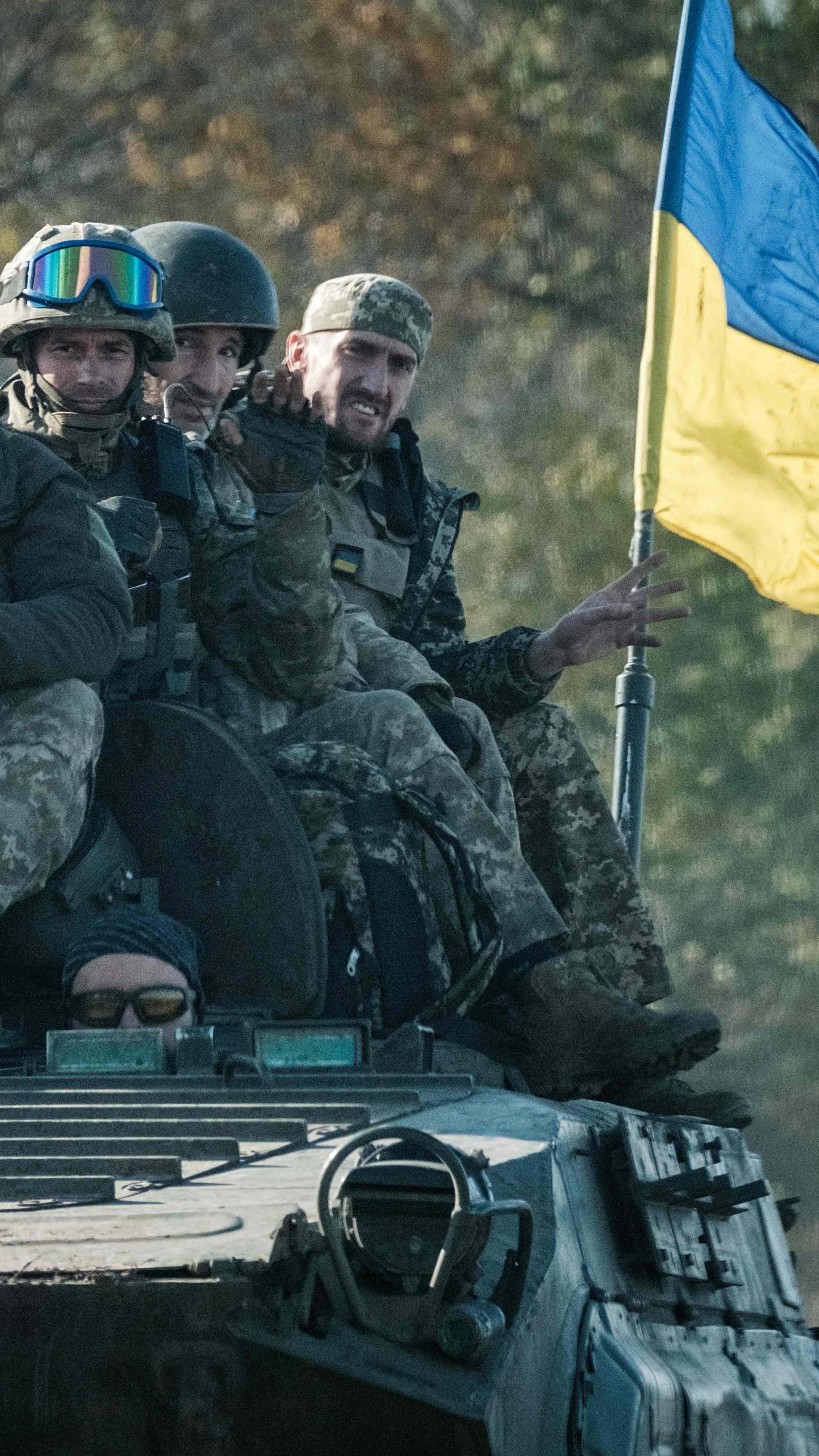 Jetzt kommen wir: Die Ukrainer wollen besetzte Gebiete zurückholen.