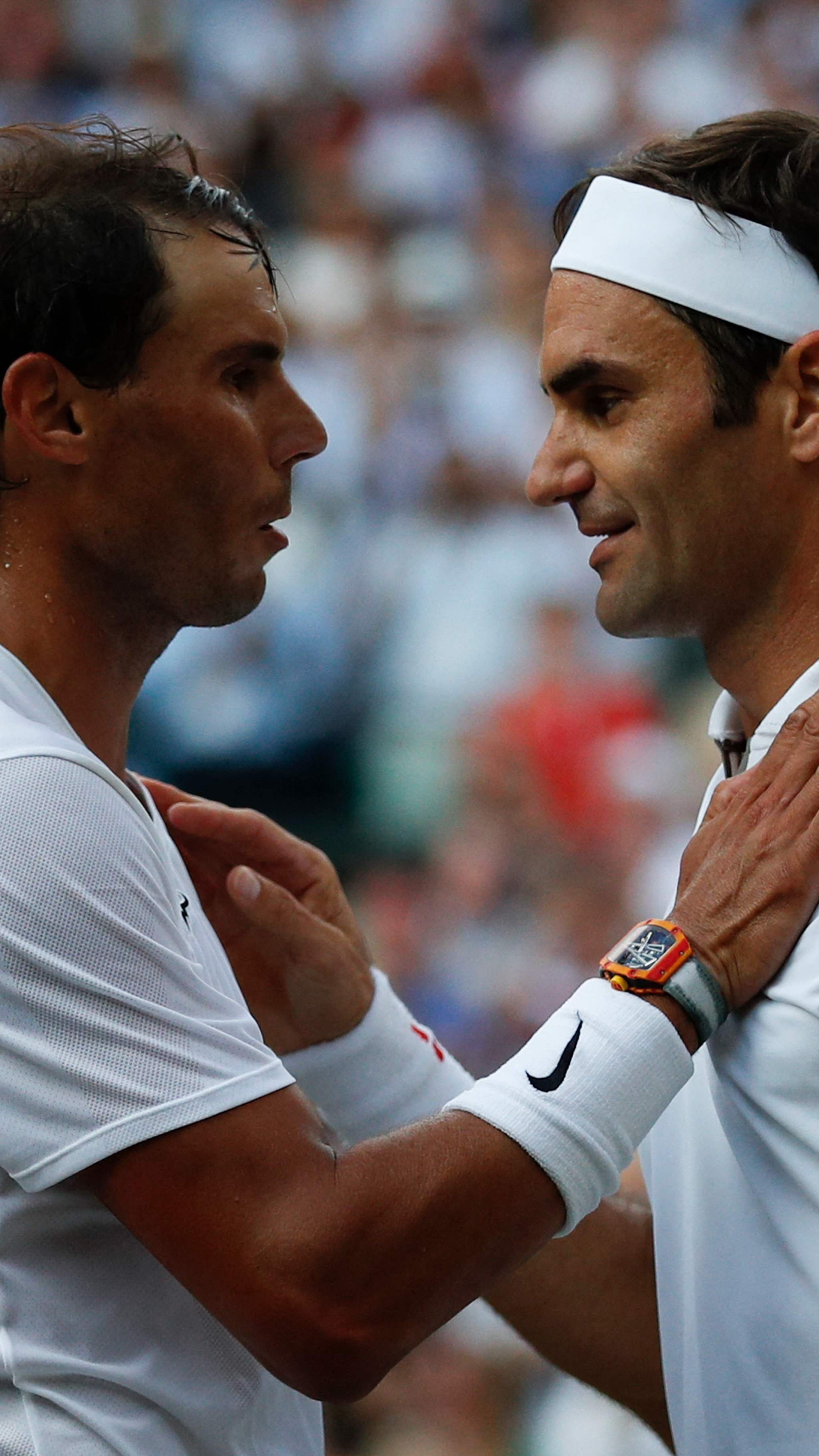 Sowohl Rivalen als auch enge Freunde: Nadal und Federer.