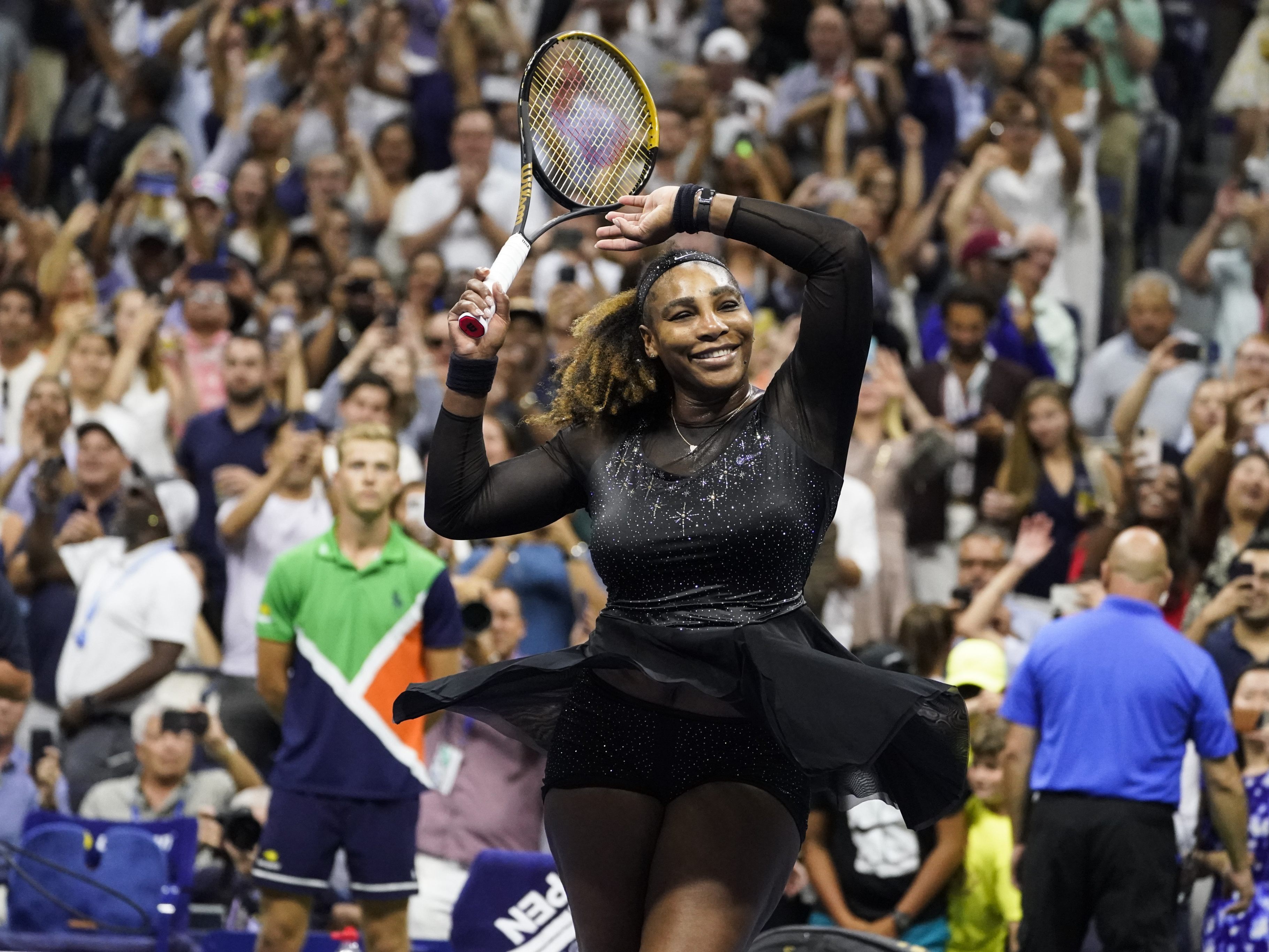 Serena Williams überrascht in ihrem letzten Turnier Serena Williams überrascht in ihrem letzten Turnier