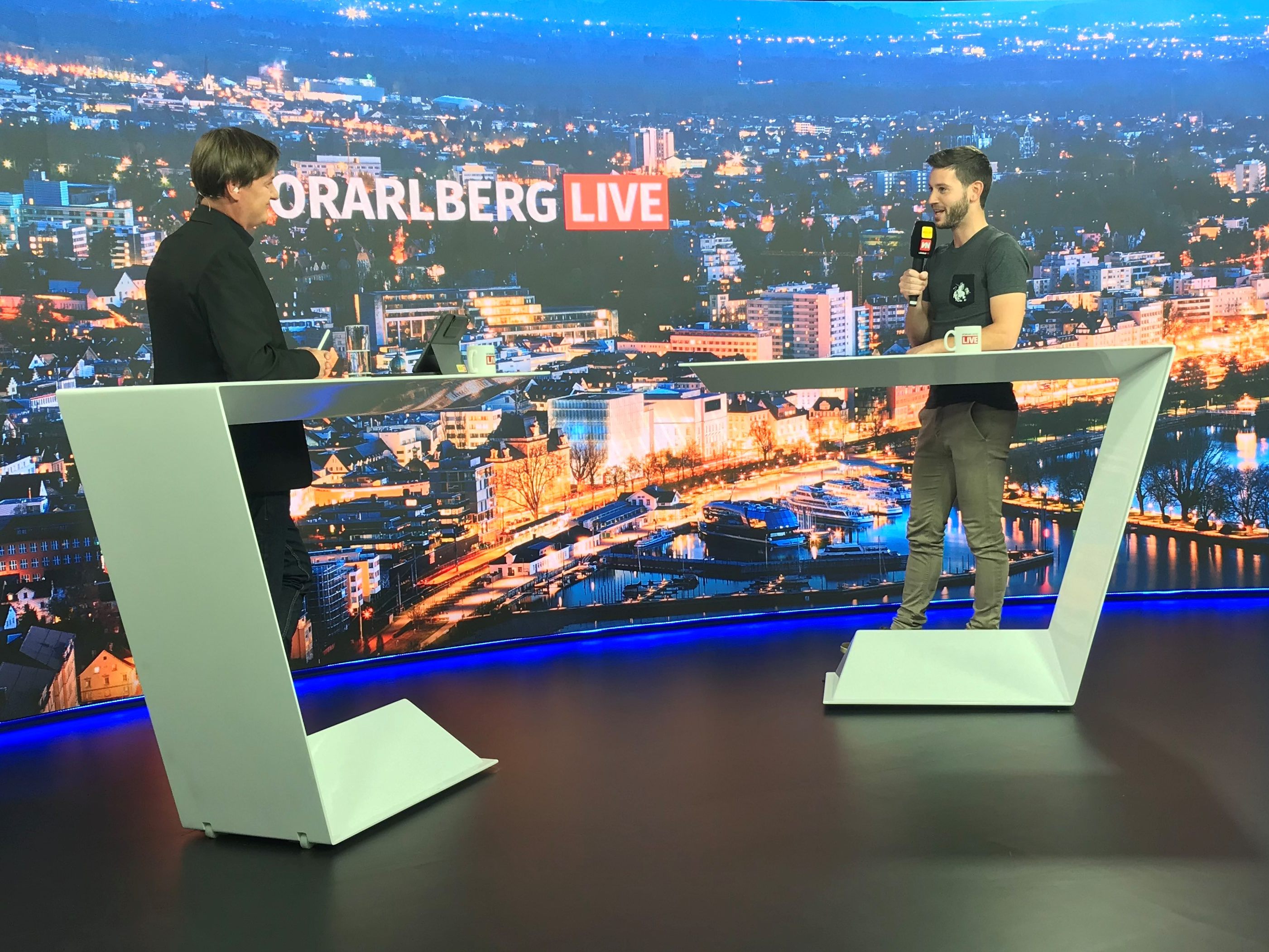 Felix Schiffner bei "Vorarlberg LIVE".
