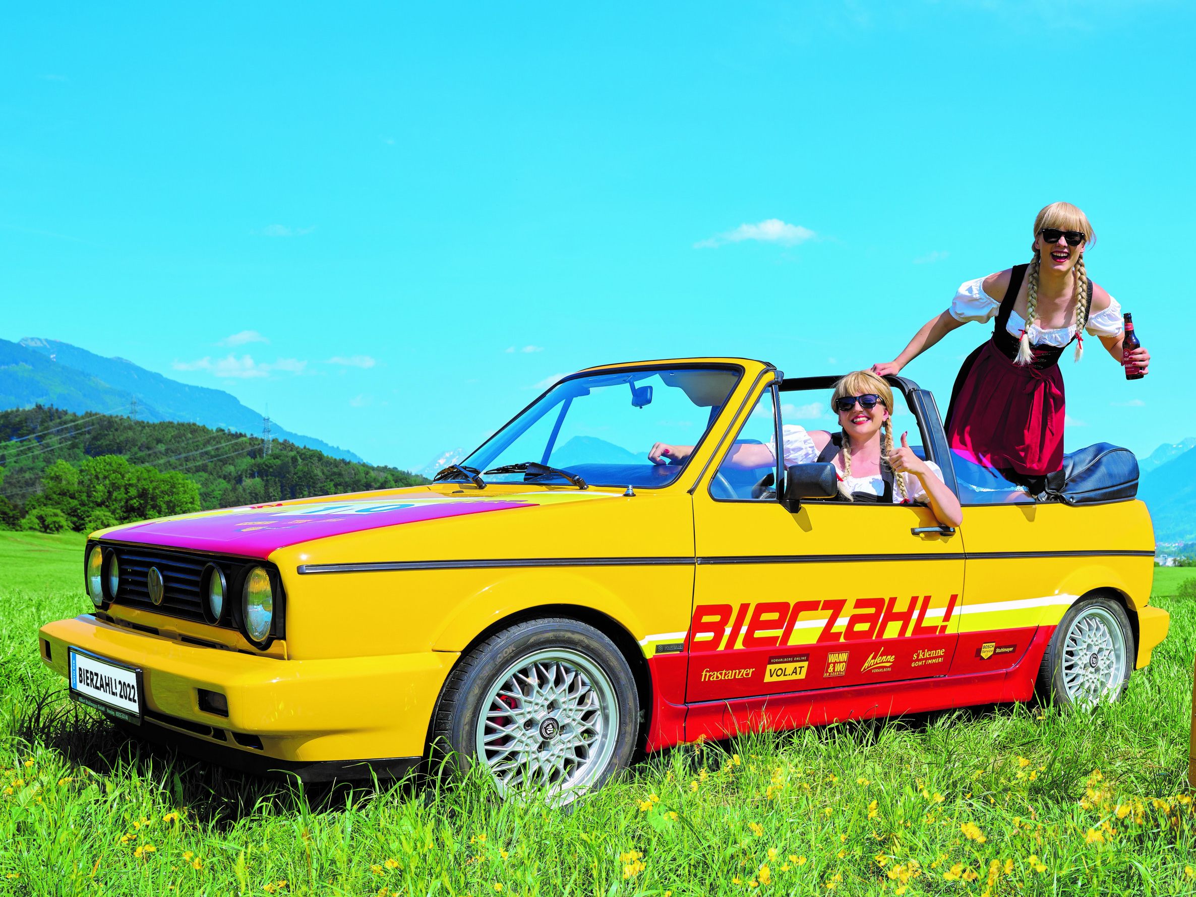 Um dieses kultge Cabrio geht es bei der Bierzahl!-Verlosung