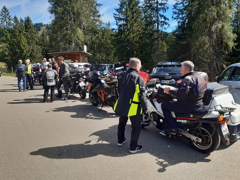 Mit den PVÖ-Bikern unterwegs im Allgäu