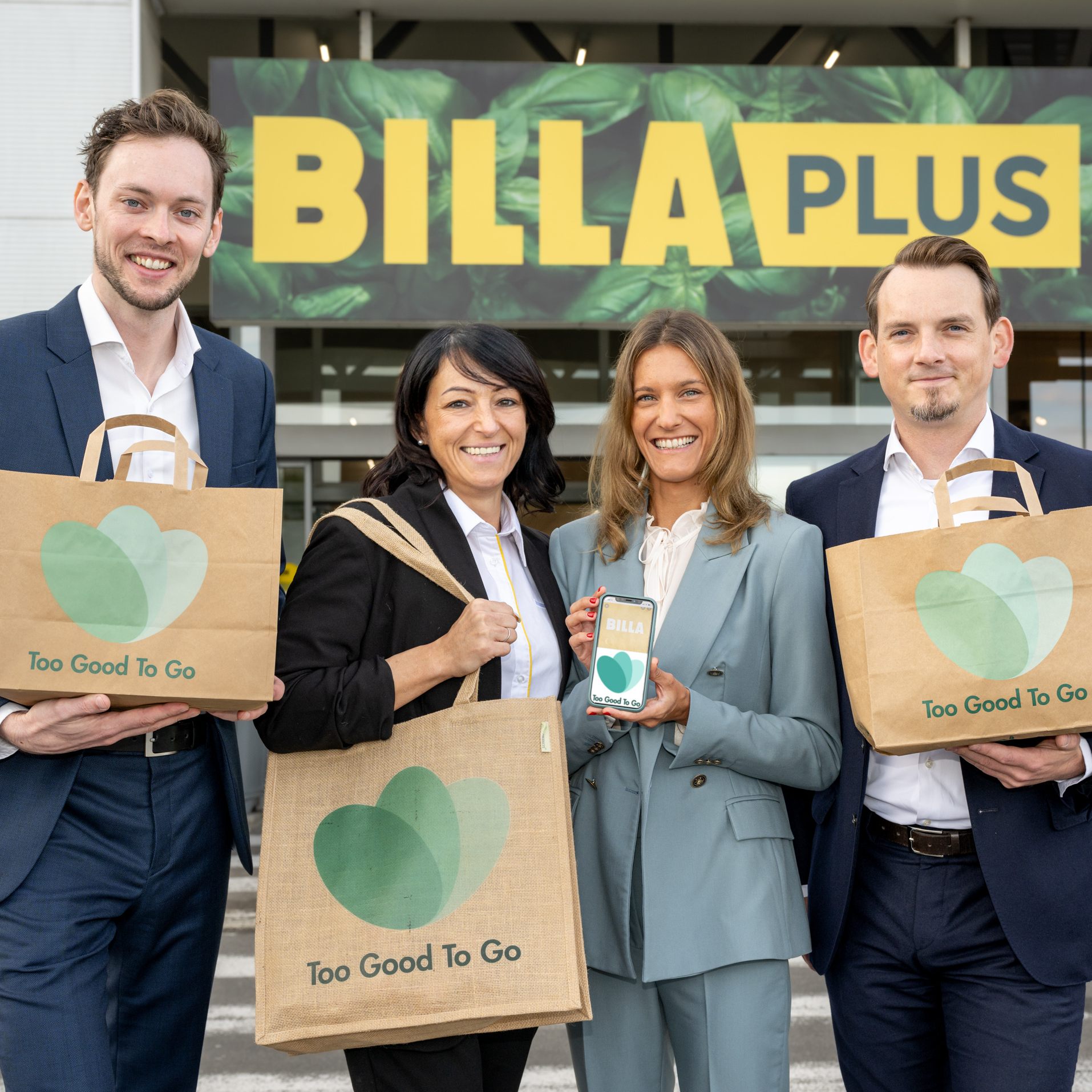 Billa verstärkt seine Kooperation mit Too Good To Go.