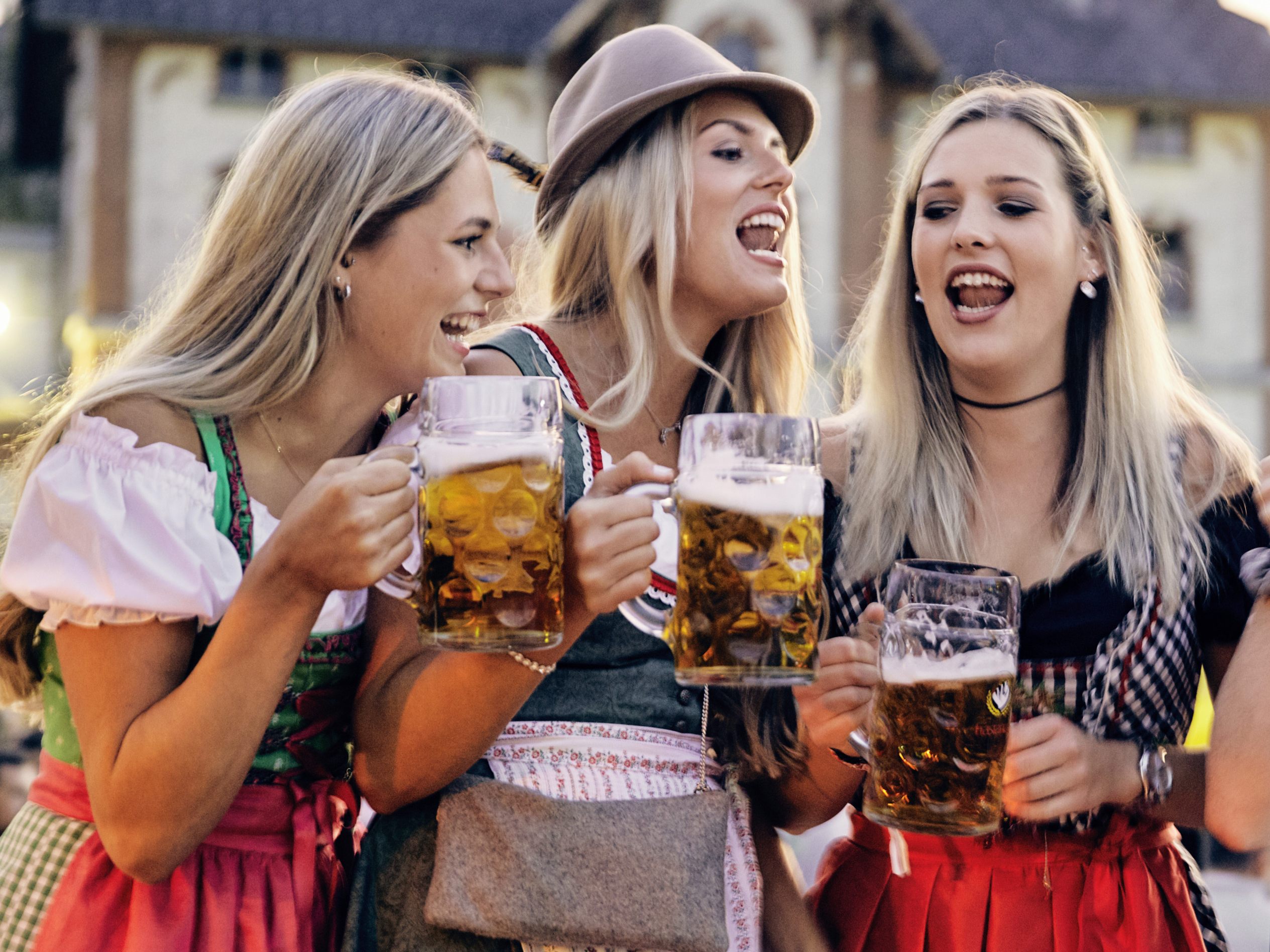 Live vom Fassanstich beim Frastanzer Bockbierfest.