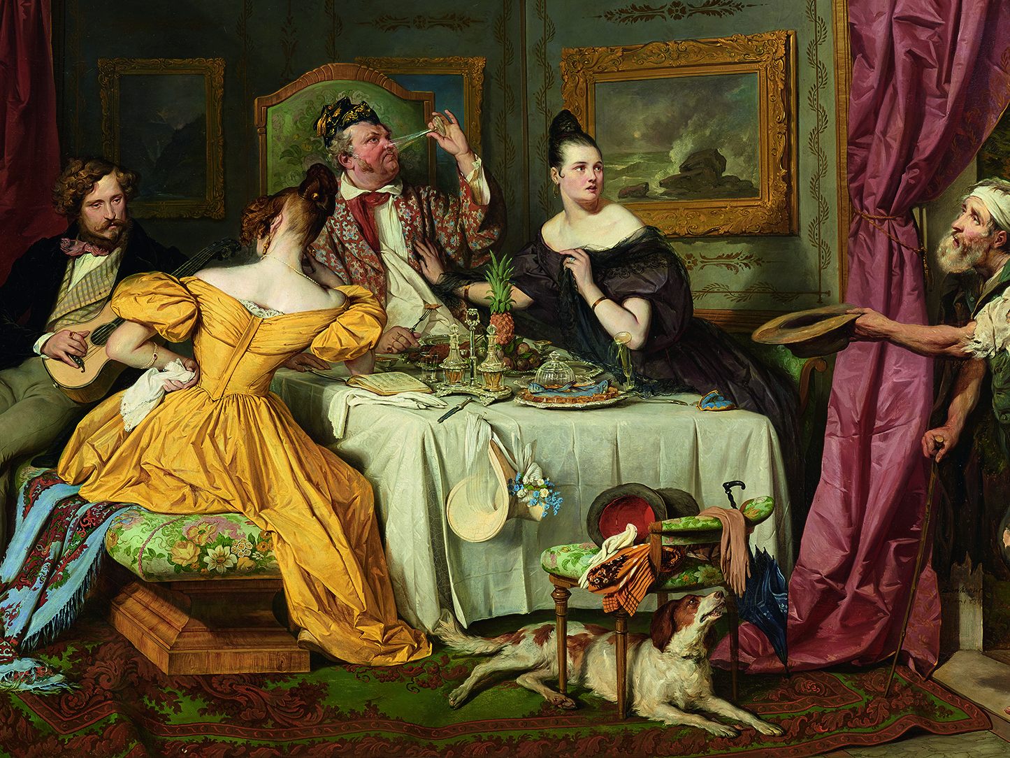 In der Ausstellung "Mahlzeit" widmet sich das Dom Museum Wien dem Topos des Essens in der bildenden Kunst. In der Ausstellung "Mahlzeit" widmet sich das Dom Museum Wien dem Topos des Essens in der bildenden Kunst.