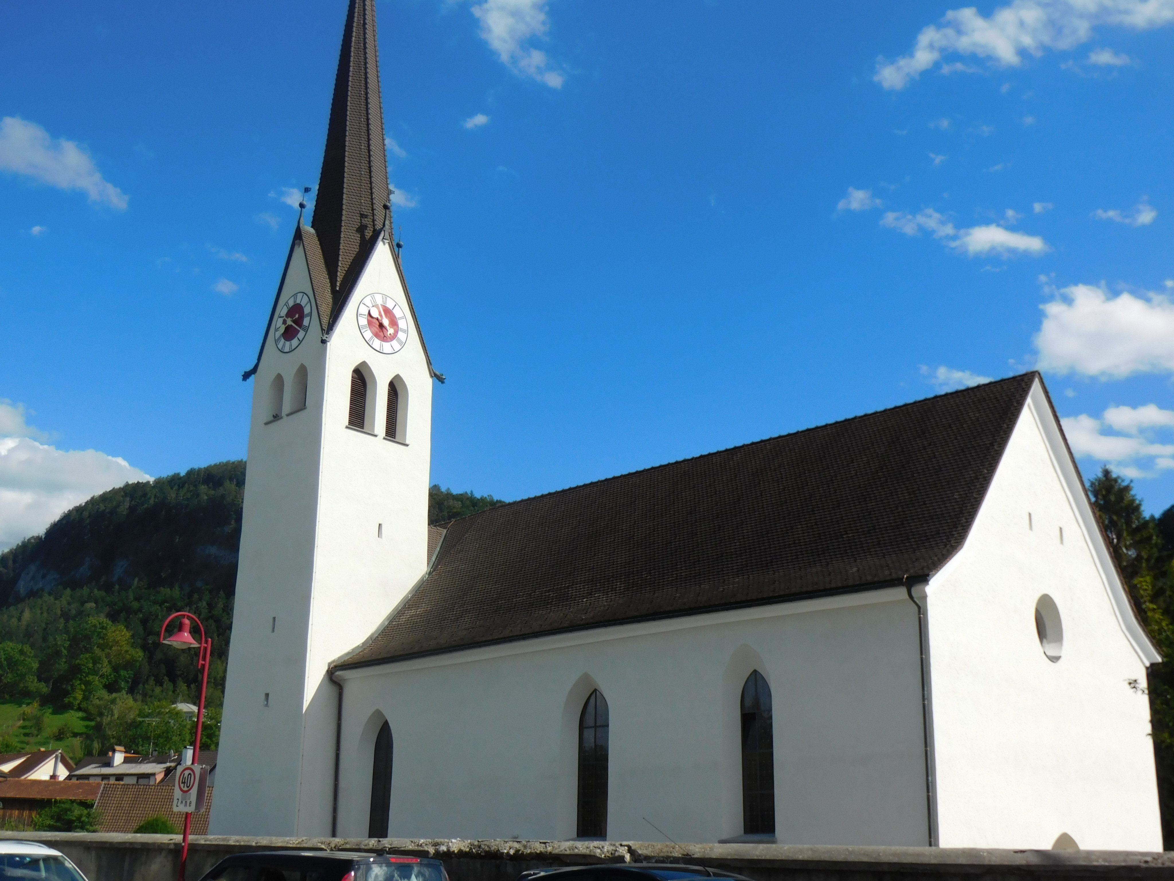 Die Alte Kirche in Götzis erstrahlt Innen und Außen wieder in frischem Glanz Die Alte Kirche in Götzis erstrahlt Innen und Außen wieder in frischem Glanz