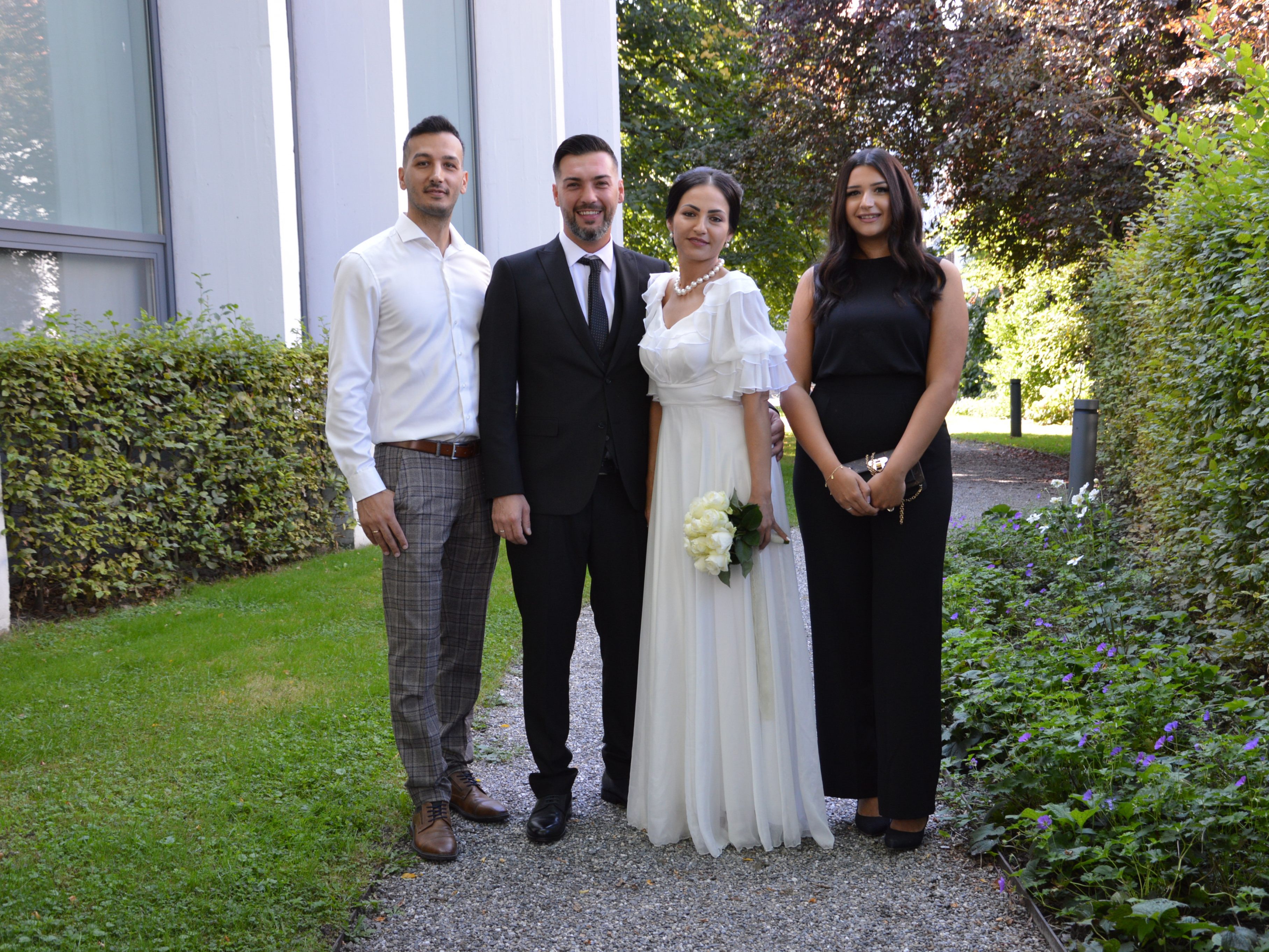 Sezen Ünal und Gökan Kaplan feierten standesamtliche Trauung.