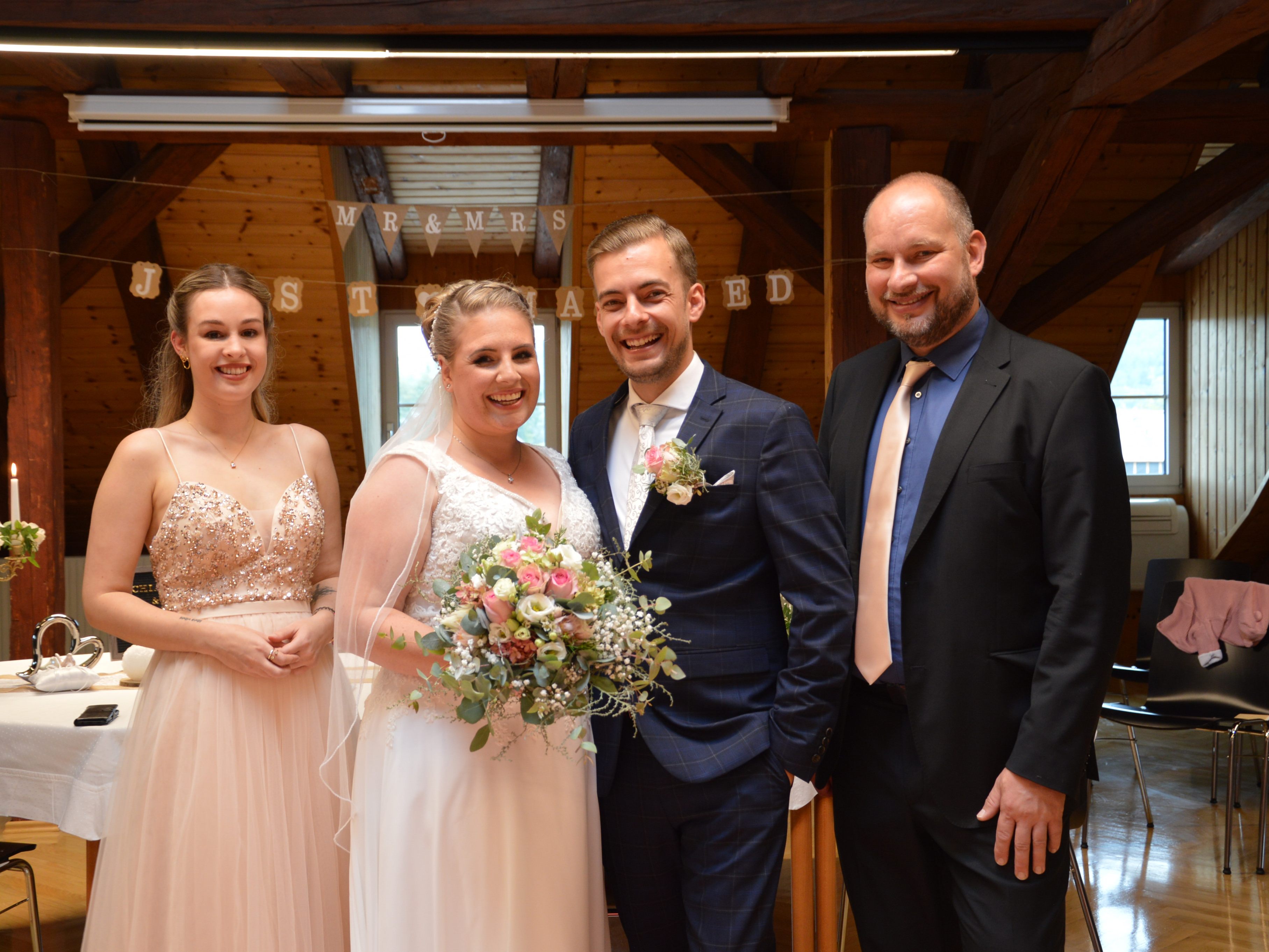 Chiara Cosima Zimmermann und Sebastian Spahn haben geheiratet.