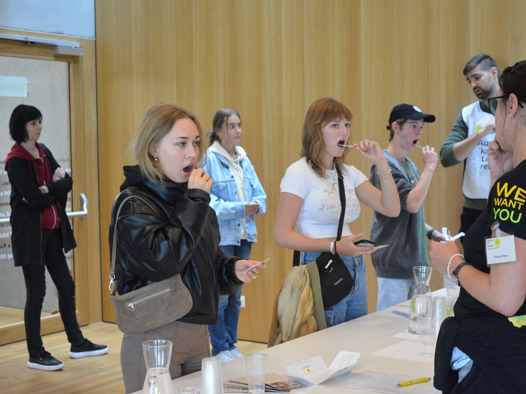 Die Hilfsbereitschaft war groß. Viele ließen sich als Stammzellenspender typisieren.