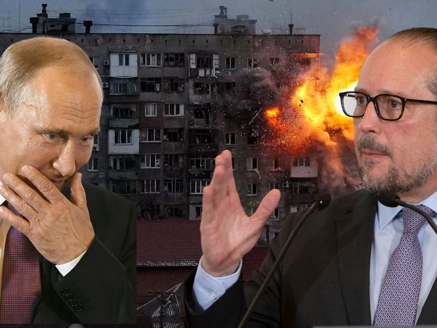 Außenminister Alexander Schallenberg positioniert sich klar gegen Putin und verteidigt die verschärften Sanktionen der EU gegen Russland. Außenminister Alexander Schallenberg positioniert sich klar gegen Putin und verteidigt die verschärften Sanktionen der EU gegen Russland.