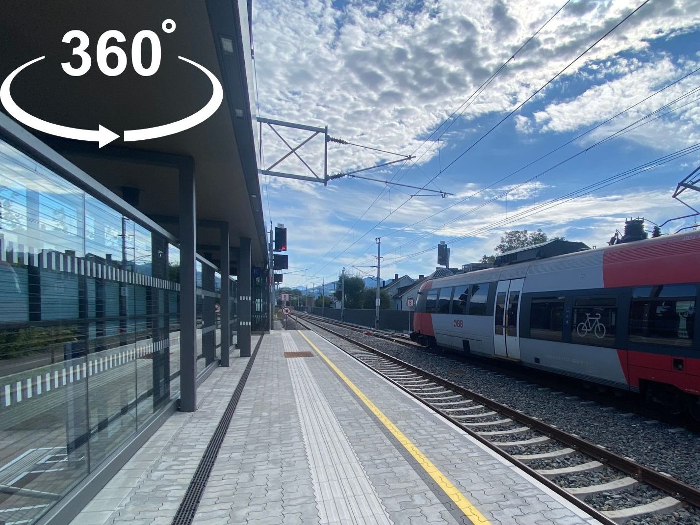 So sieht die neue ÖBB-Haltestelle aus. So sieht die neue ÖBB-Haltestelle aus.