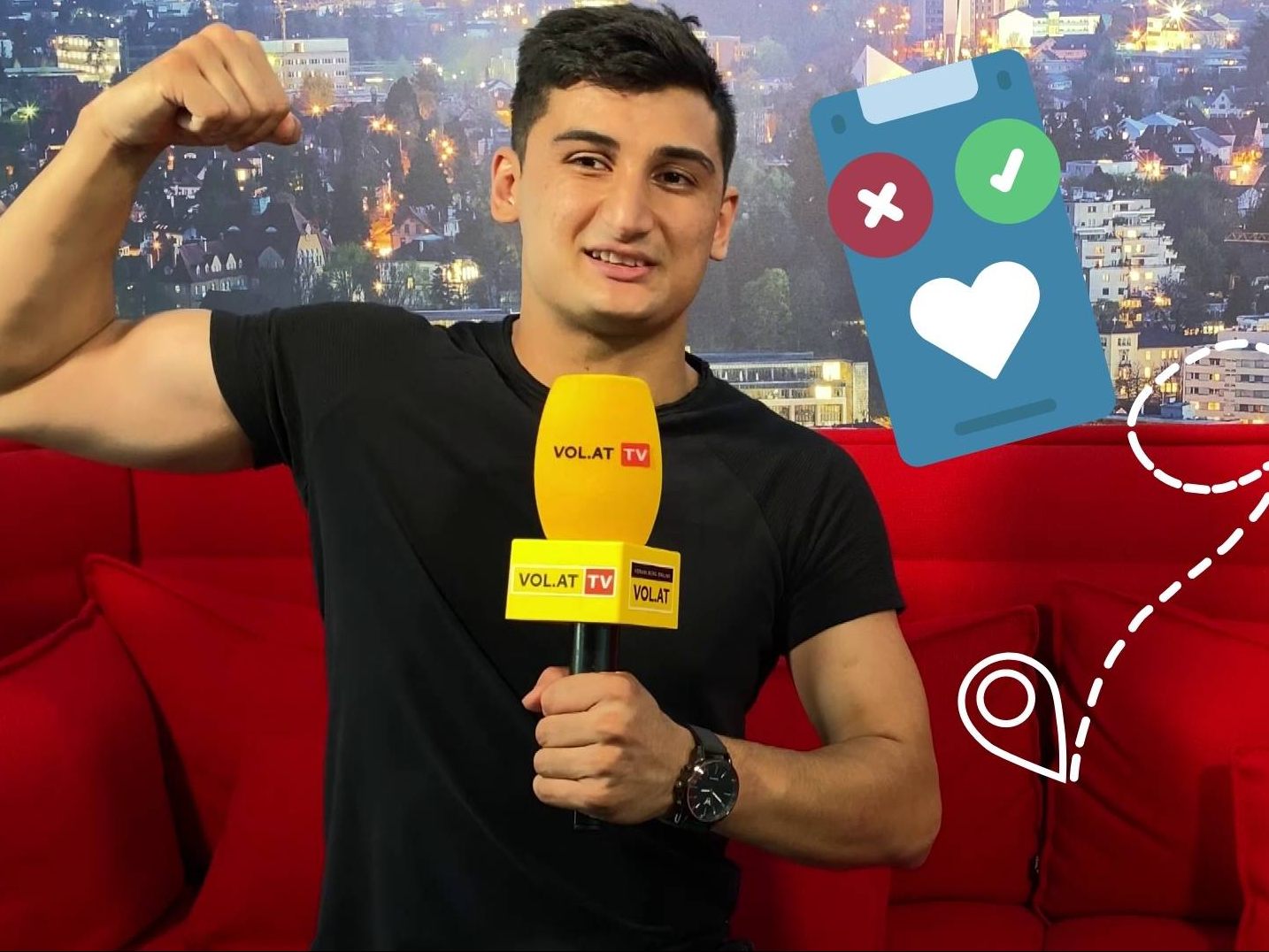 BlakkAfghan flirtet bald wieder im TV.