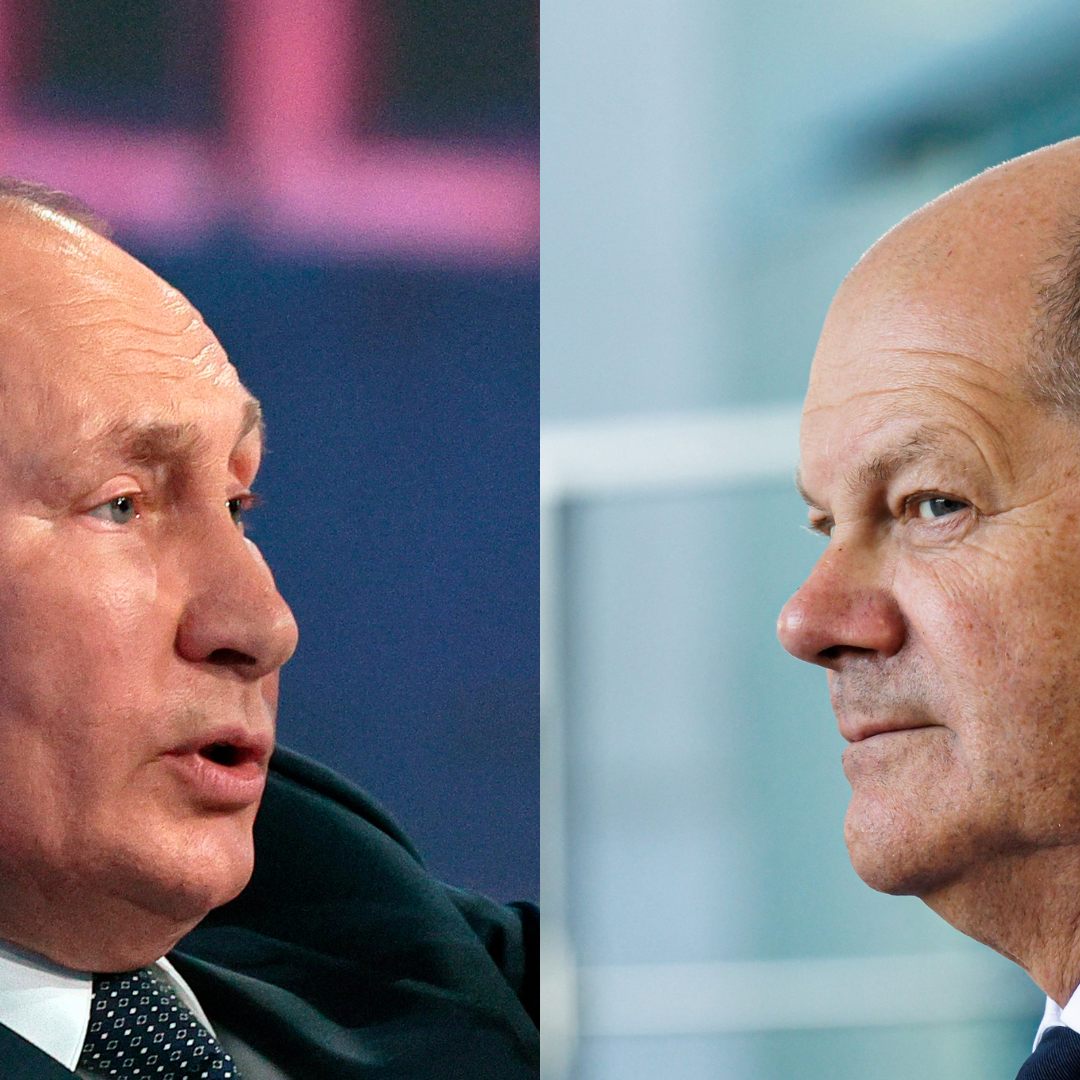 Scholz telefonierte mit russischem Präsidenten