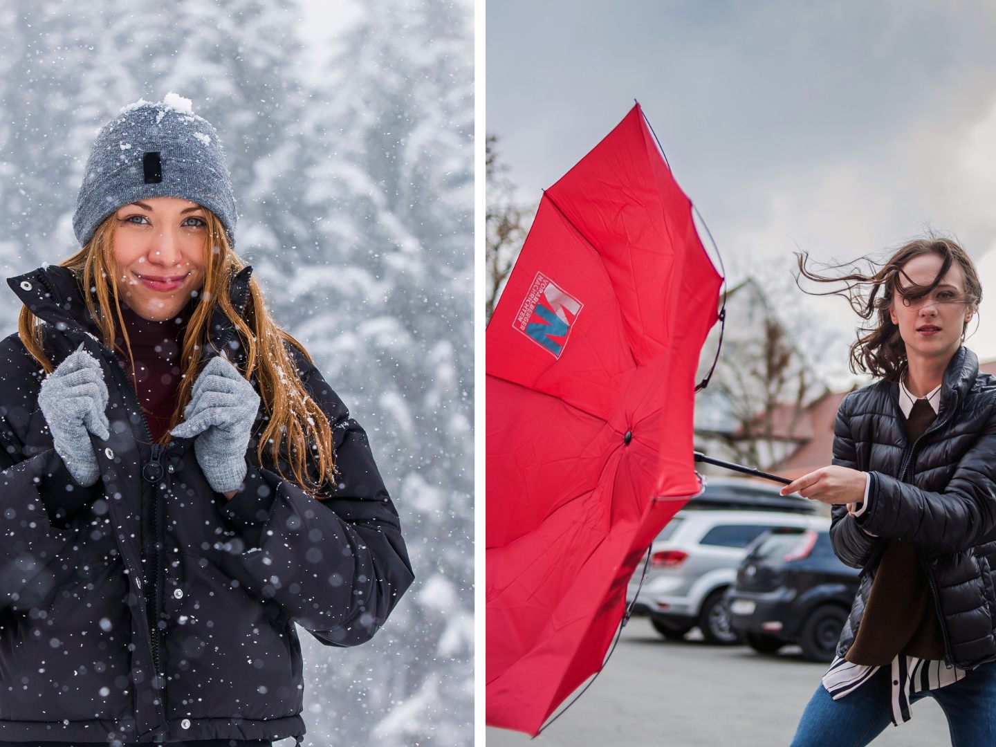 Am Wochenende wird es milder, aber stürmisch