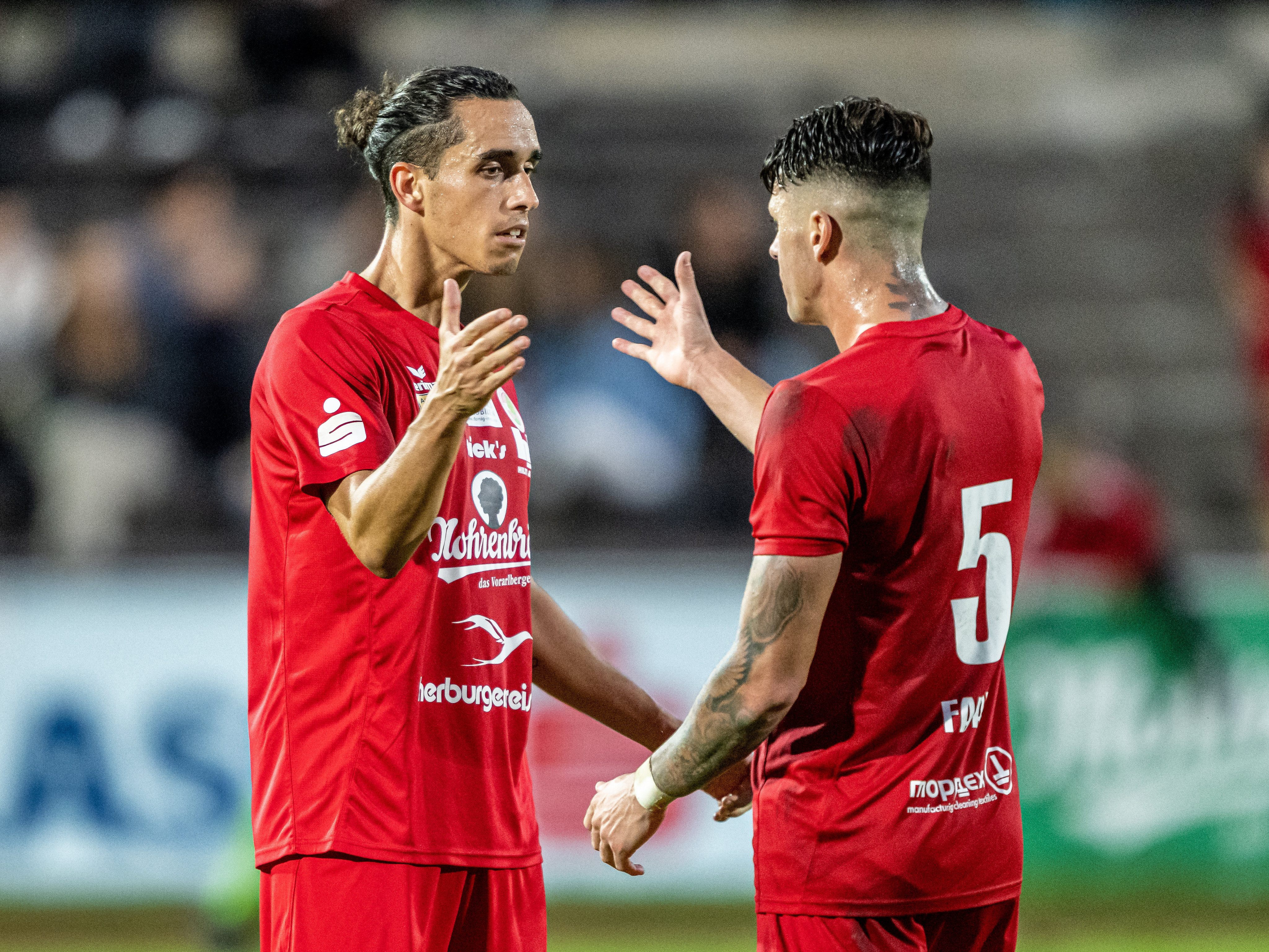 Jubel beim FC Dornbirn