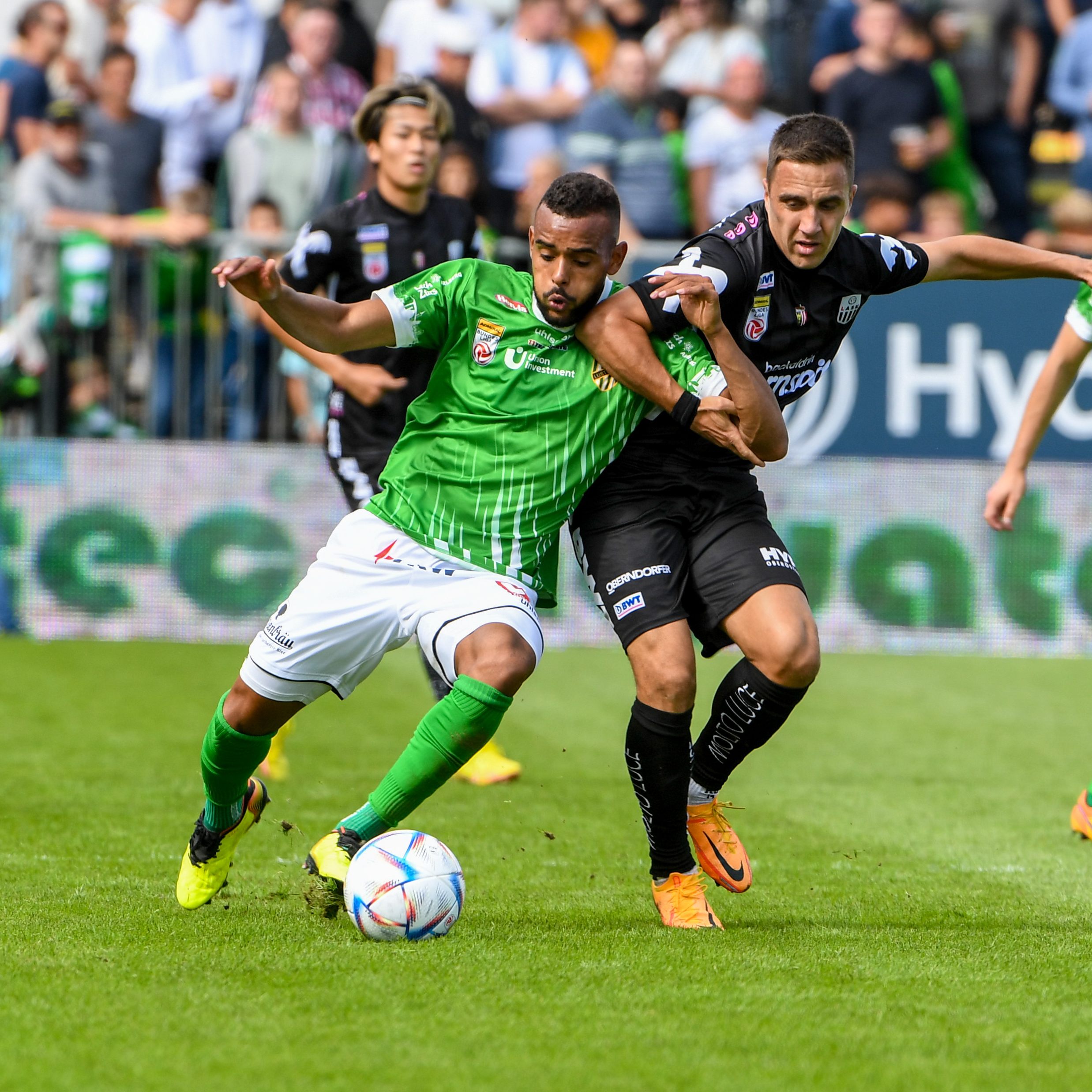 Anderson und Co. zeigten auch heute gegen LASK eine starke Leistung.
