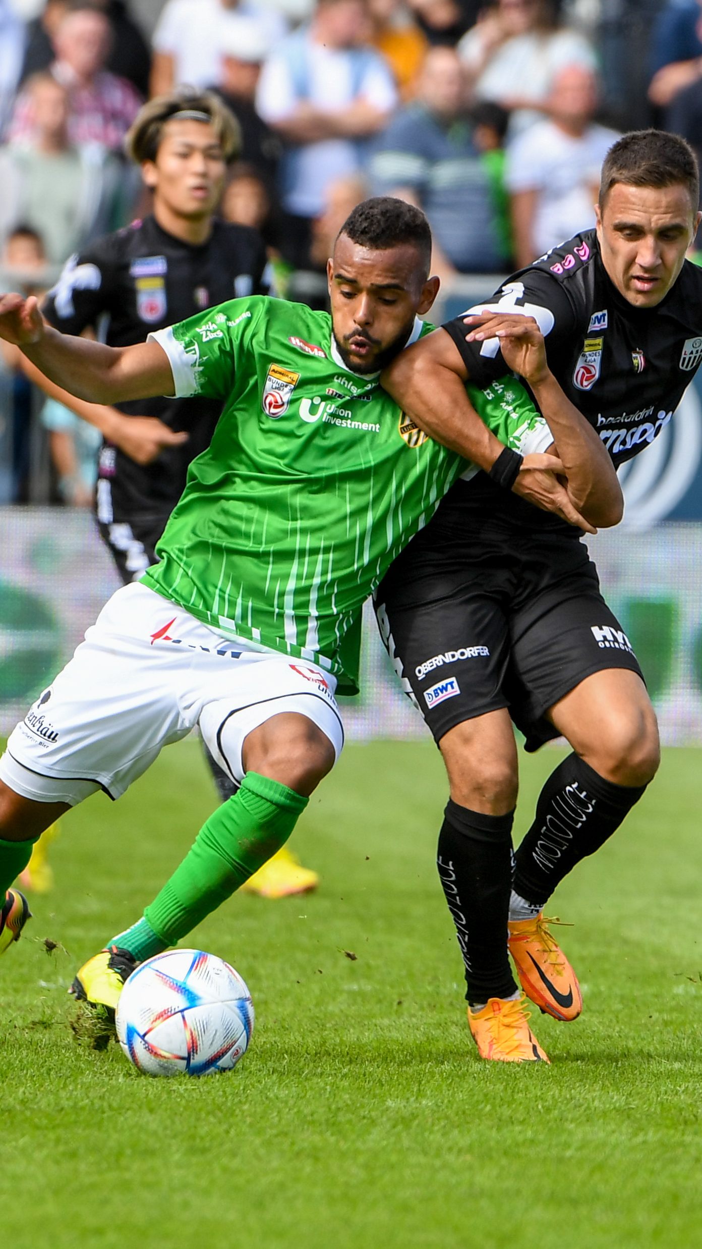 Anderson und Co. zeigten auch heute gegen LASK eine starke Leistung.