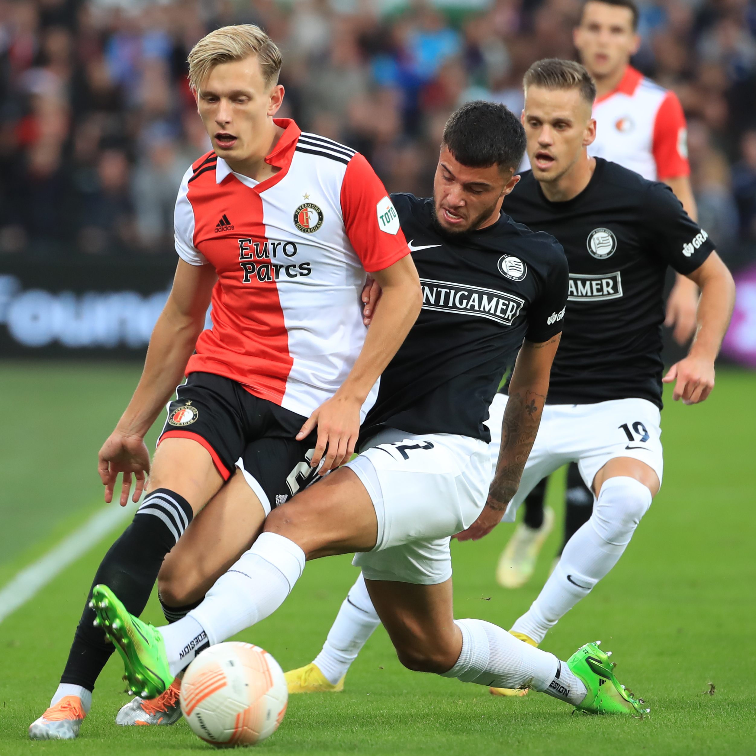 Gazibegovic und Co. kamen heute meist einen Schritt zu spät.