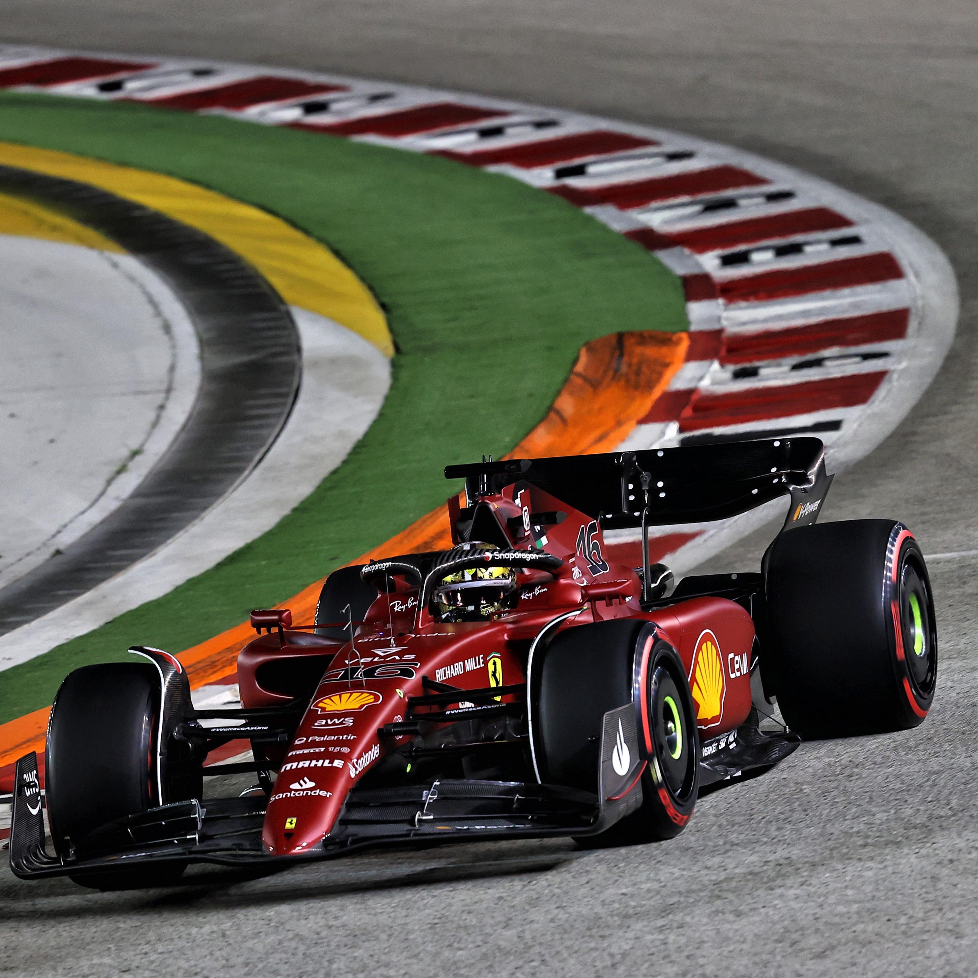 Die beiden Ferrari-Fahrer haben die besten Zeiten gesetzt.