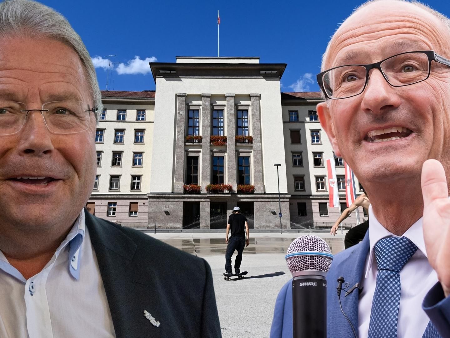 Hörl lässt wieder aufhorchen und Mattle sorgt für Stirnrunzeln vor der Tiroler Landtagswahl.. Hörl lässt wieder aufhorchen und Mattle sorgt für Stirnrunzeln vor der Tiroler Landtagswahl..