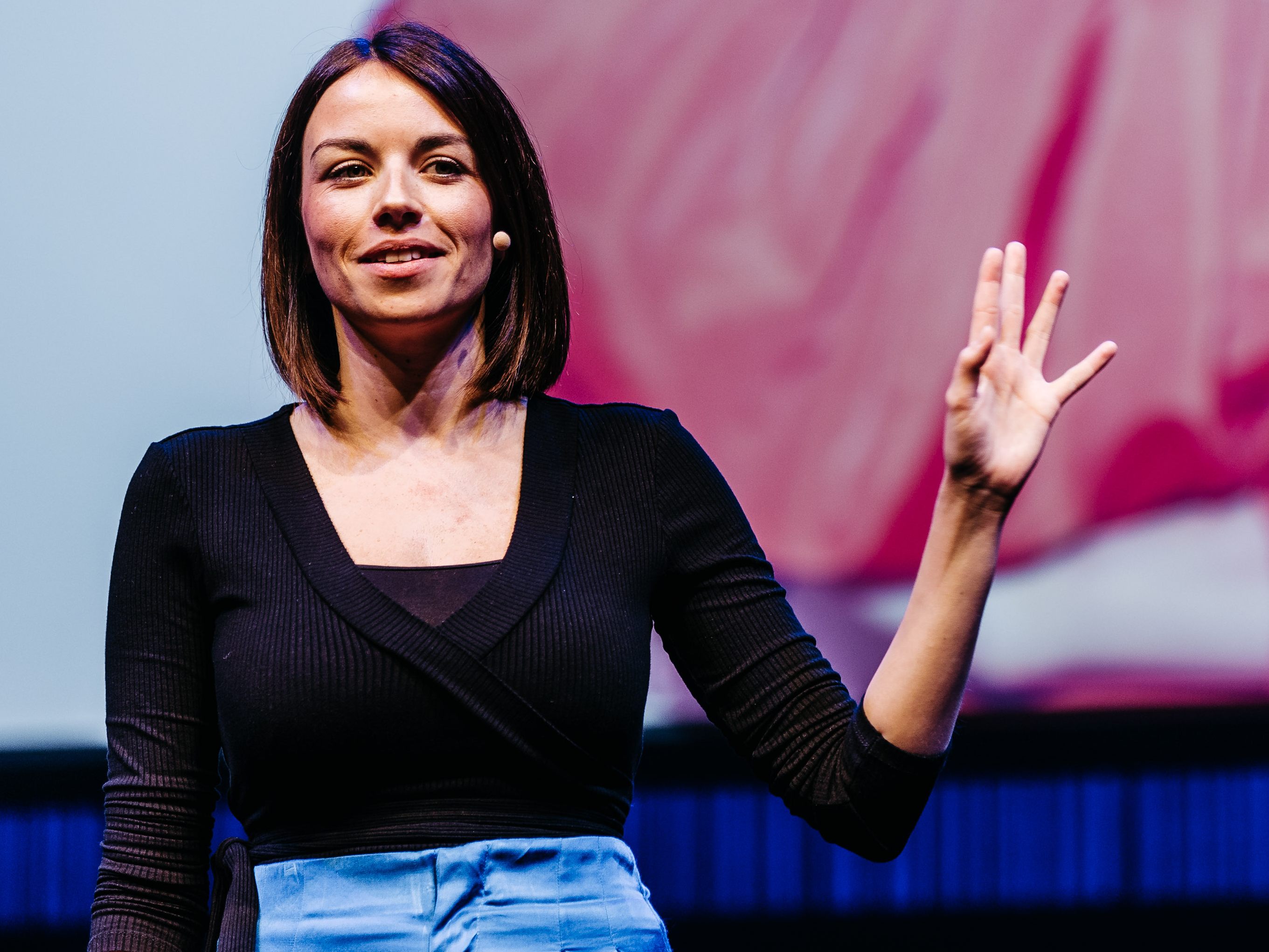 Johanna Rief von der Lovehoney Group bei der IAW 2022.
