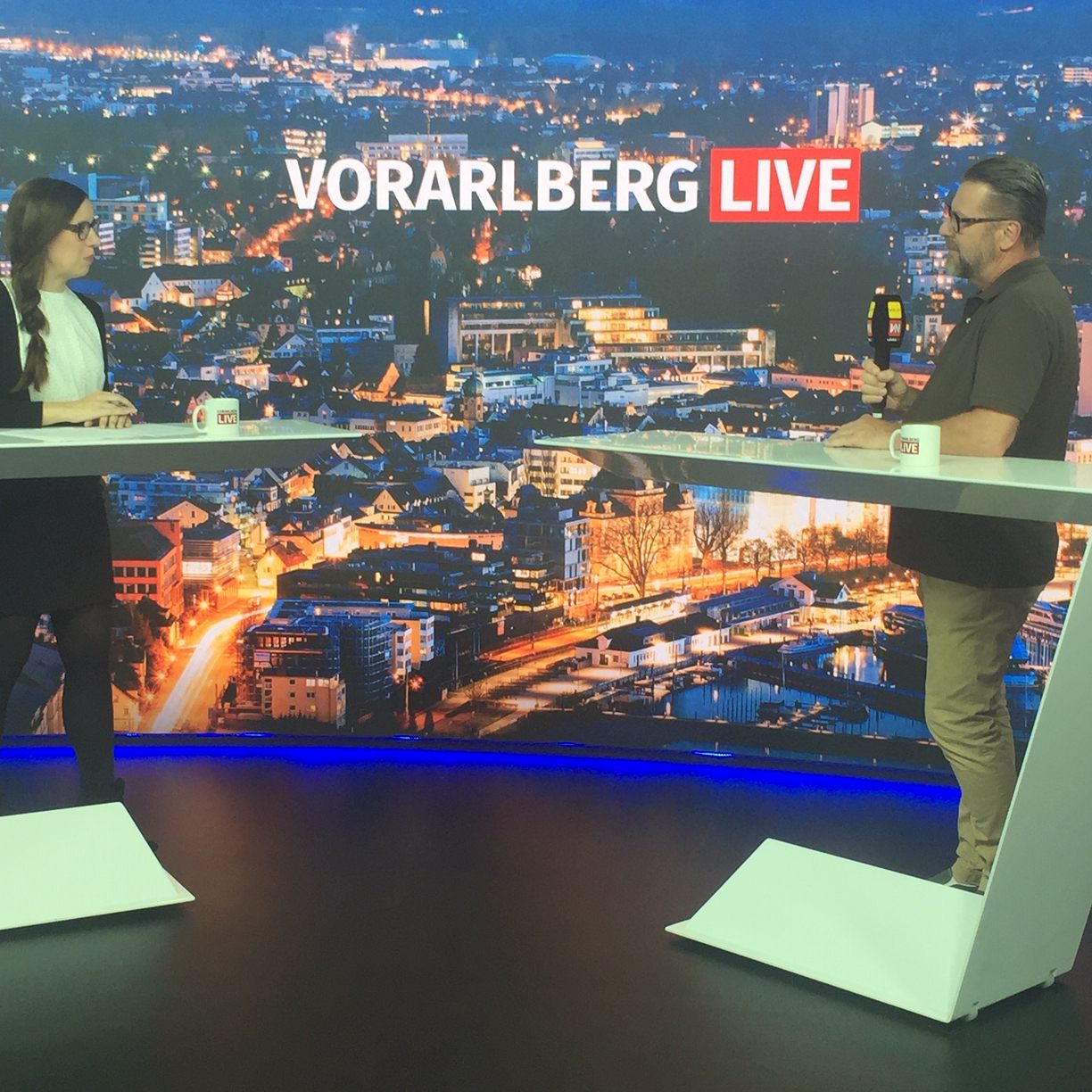 Birgit Entner-Gerhold im Gepsräch mit Michael Tagger.