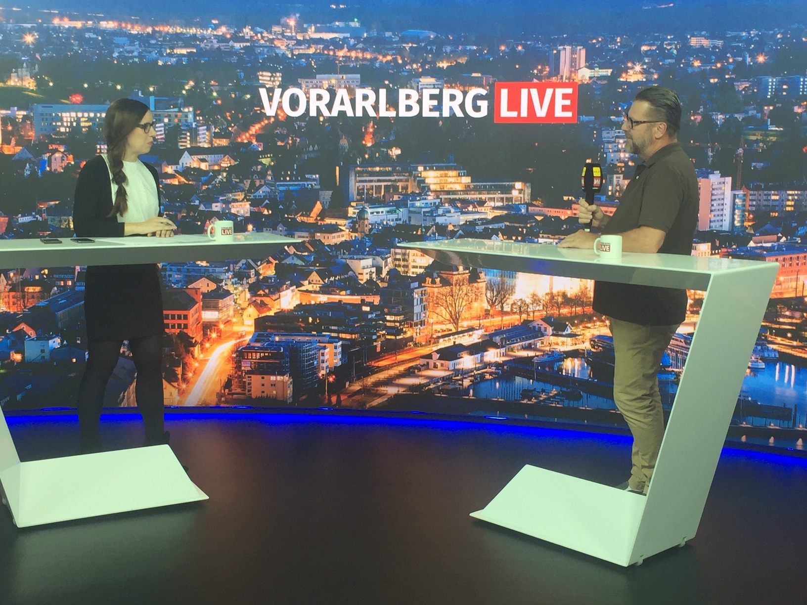Birgit Entner-Gerhold im Gepsräch mit Michael Tagger.