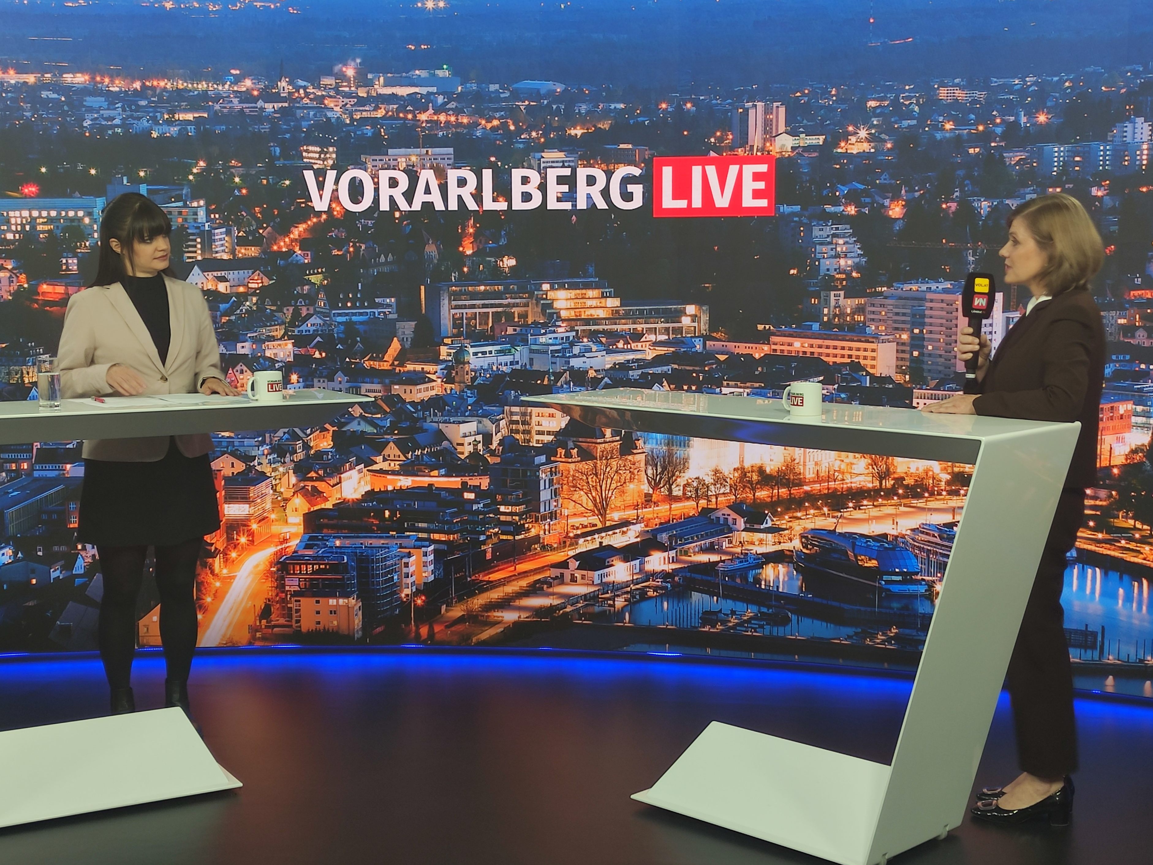 ÖVP-Landesschulrätin und Landesstatthalterin Barbara Schöbi-Fink zu Gast bei "Vorarlberg LIVE"