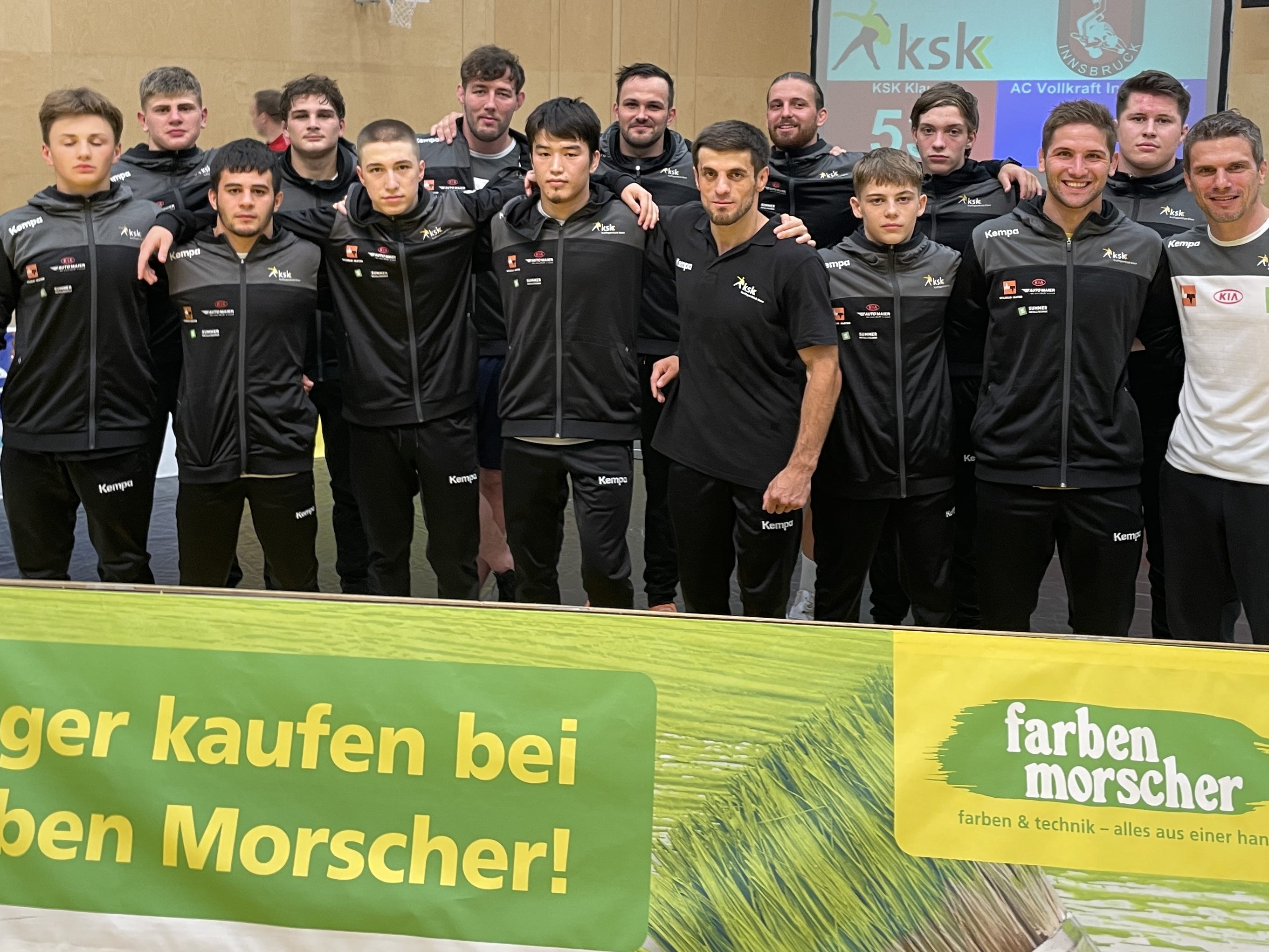 Erfolgreiche KSK Mannschaft