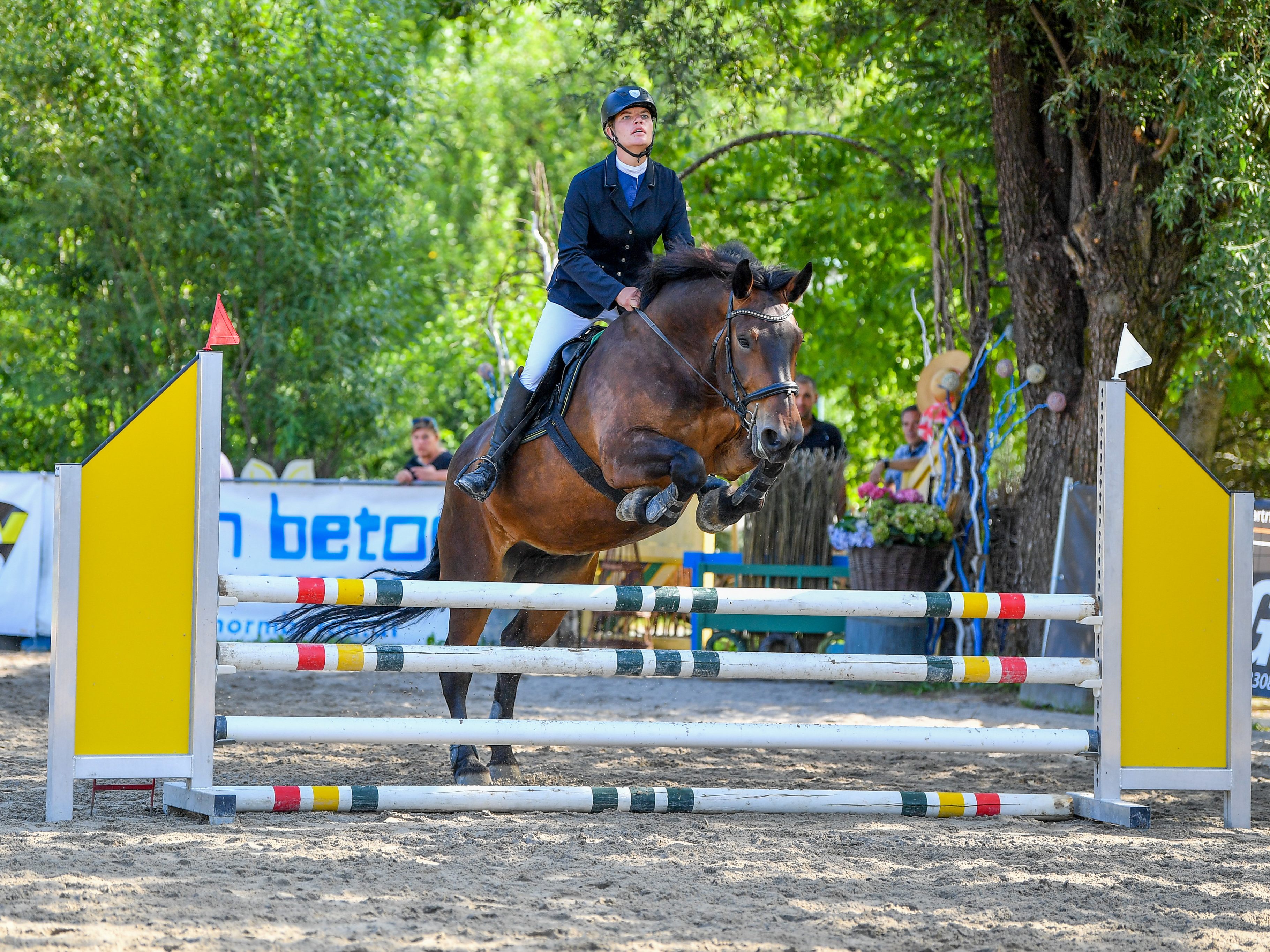 Stefanie Fetz und Sunrise holten sich in Salzburg  den Bundesmeistertitel der Noriker