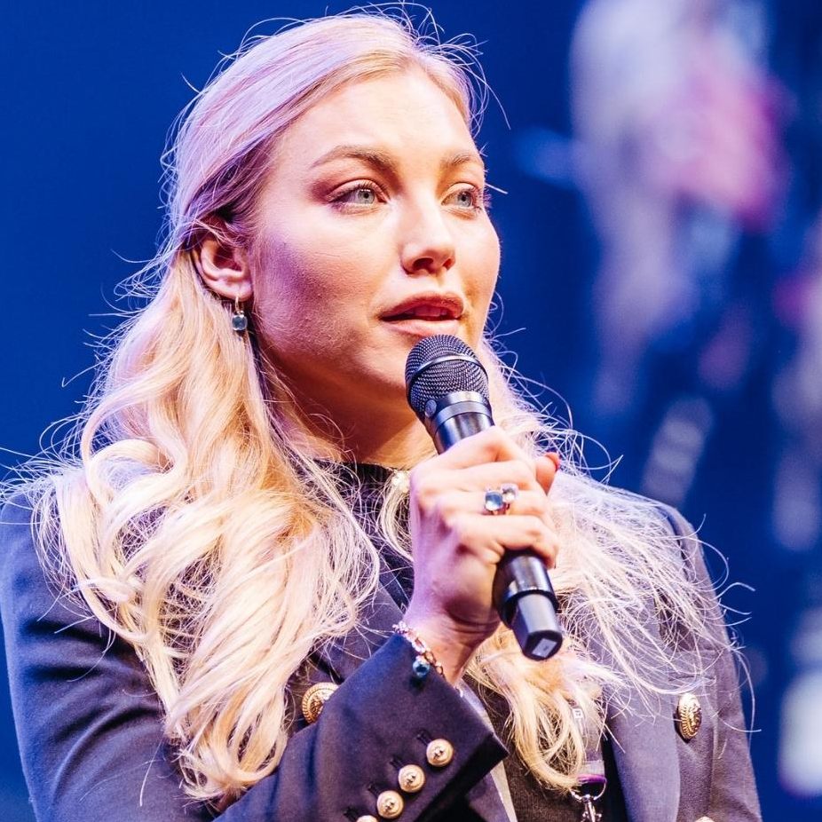 Gründerin und Model für ihre eigenen Produkte - Lisa Maria Beck war auf der IAW 2022 zu Gast.