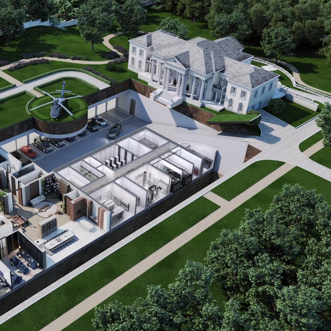 Luxus-Bunker für Super-Reiche.