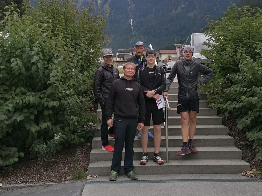 Ein Teil des TRT Vorarlberg Teams beim Montafoner Berglauf
