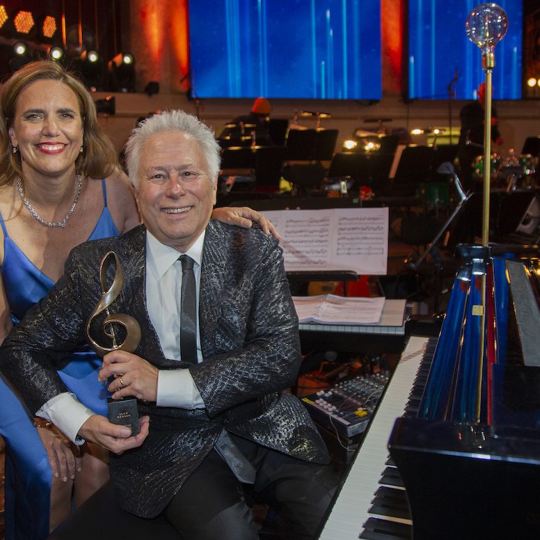 Der Komponist Alan Menken wurden in Wien bei "Hollywood in Vienna" ausgezeichnet.