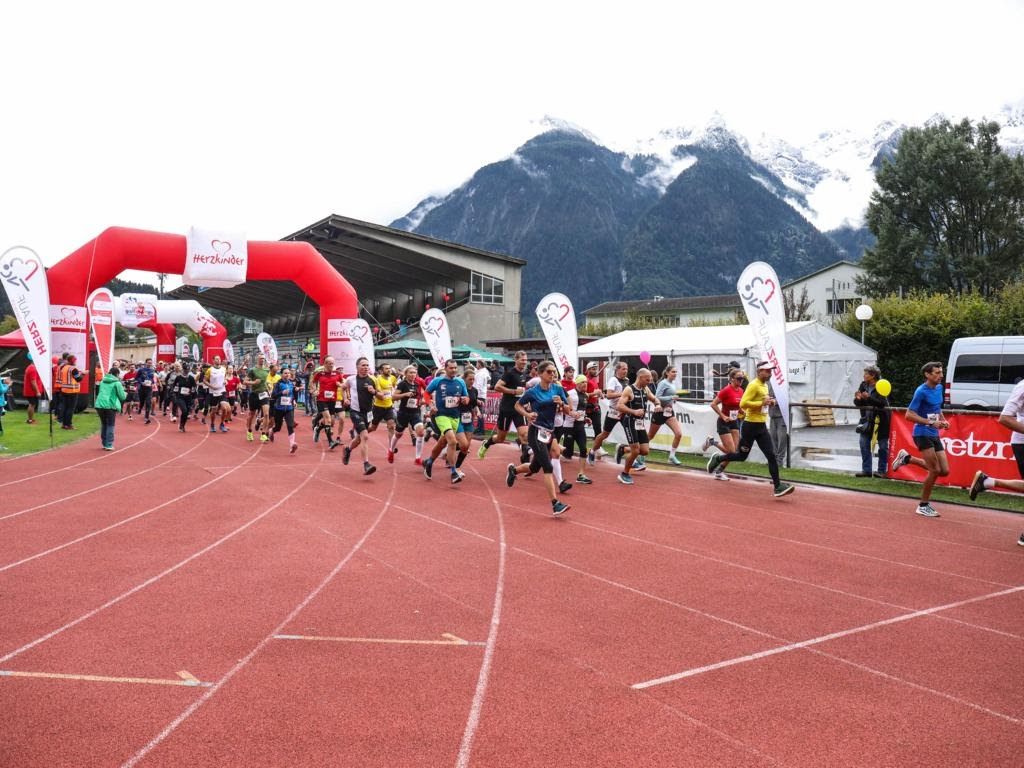 Start beim vierten Herzlauf Vorarlberg