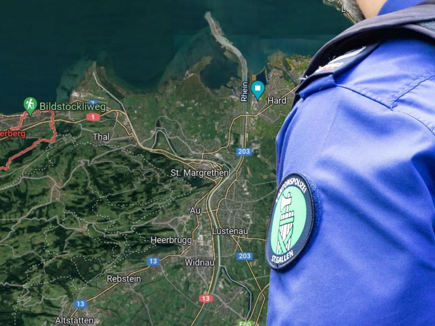 Tötungsdelikt in Rohrschacherberg. Tötungsdelikt in Rohrschacherberg.