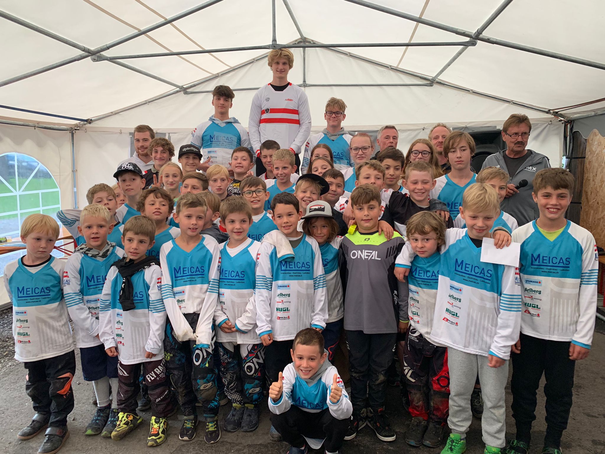 Sparkassenteam Bludenz bei der Preisverteilung