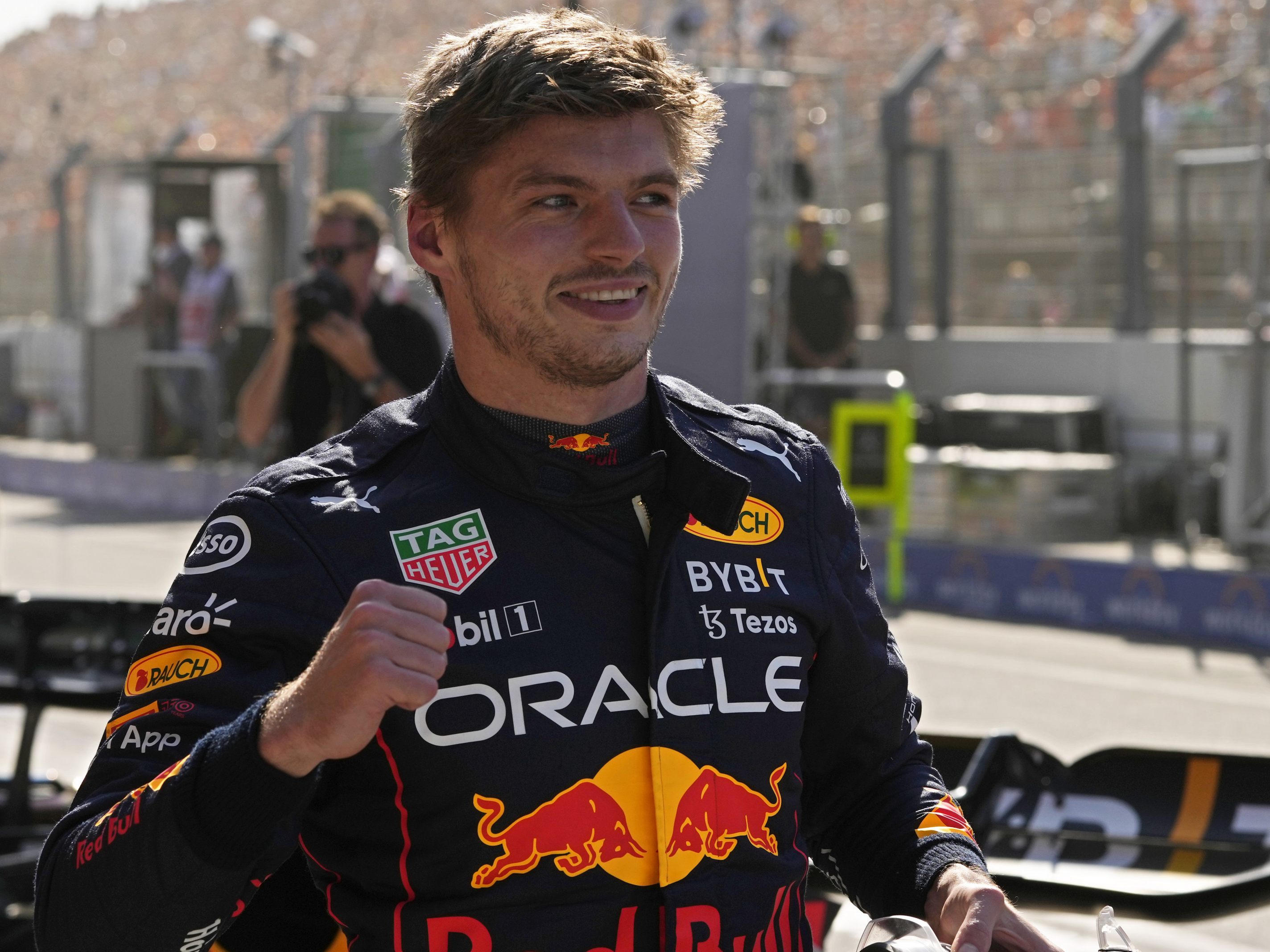 Max Verstappen hat sich bei seinem Heim-GP die Pole Position geholt. Max Verstappen hat sich bei seinem Heim-GP die Pole Position geholt.