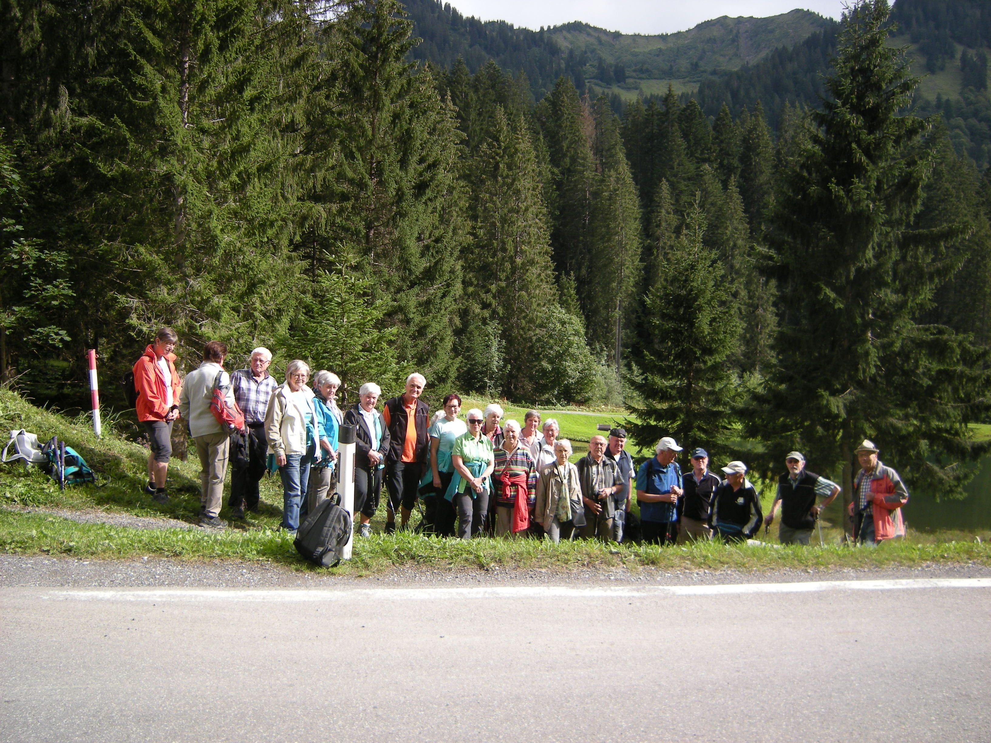 Seniorenbund Rankweil: Wanderung in Laterns