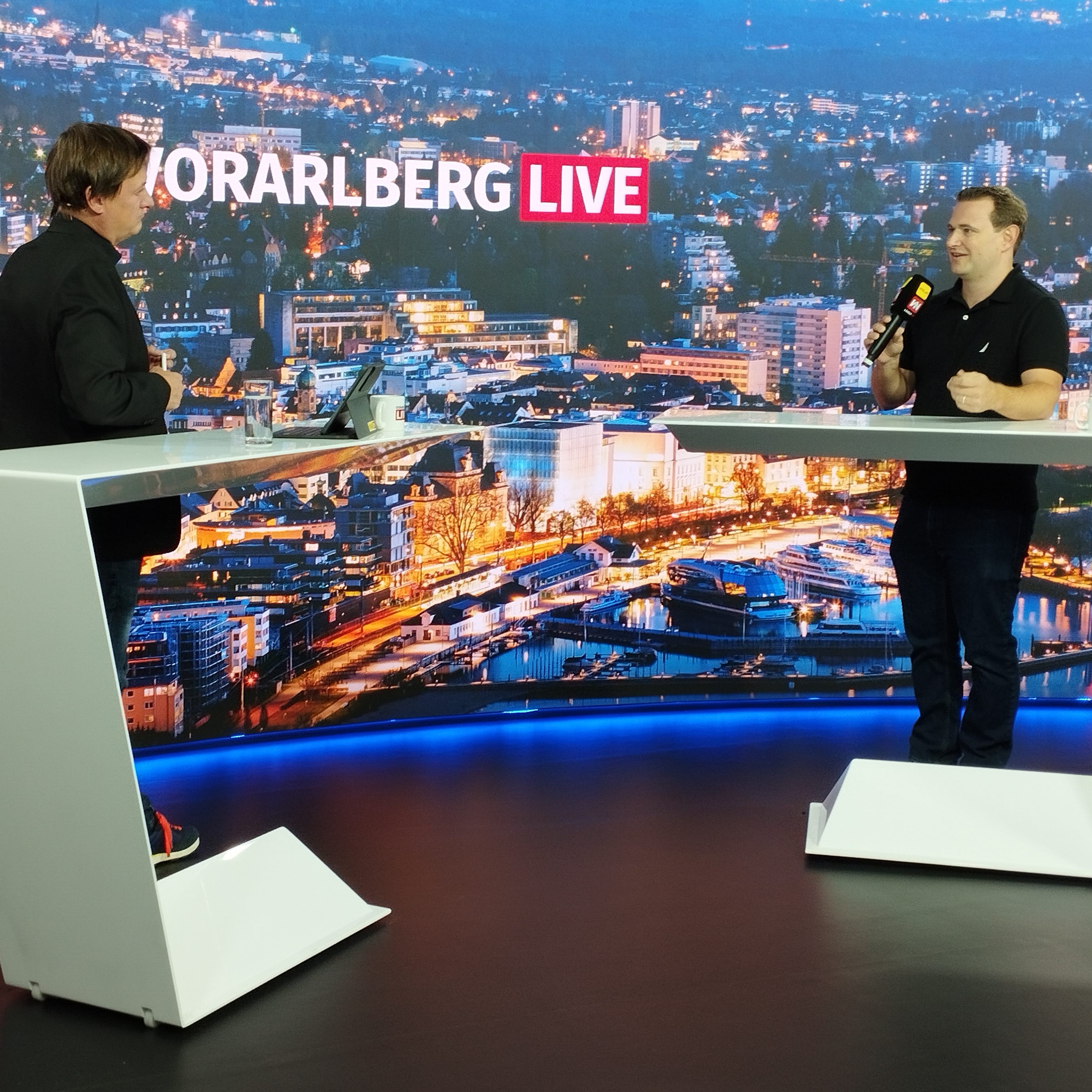 Marc Springer im Gespräch von Andreas Wendel.