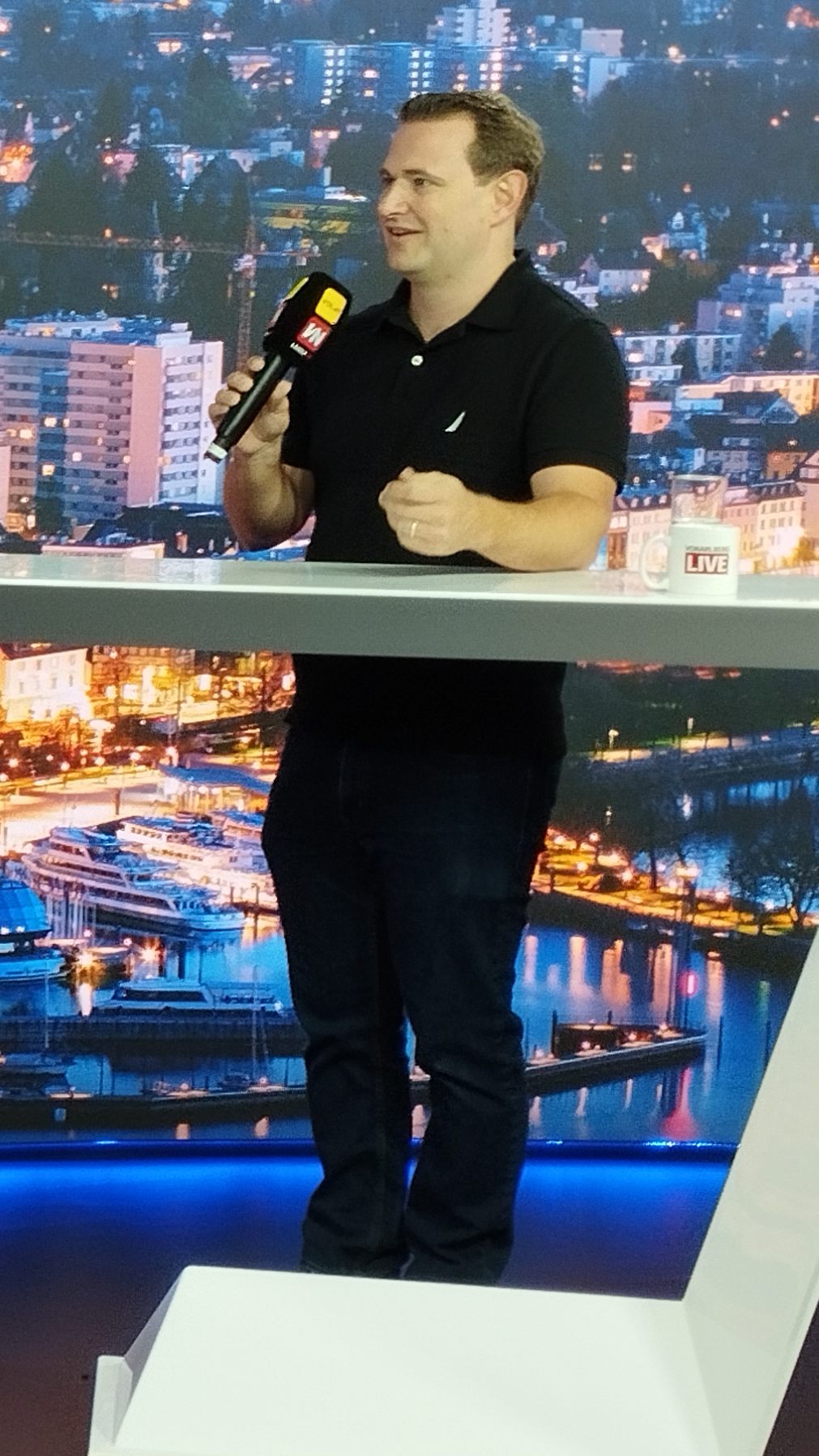 Marc Springer im Gespräch von Andreas Wendel.