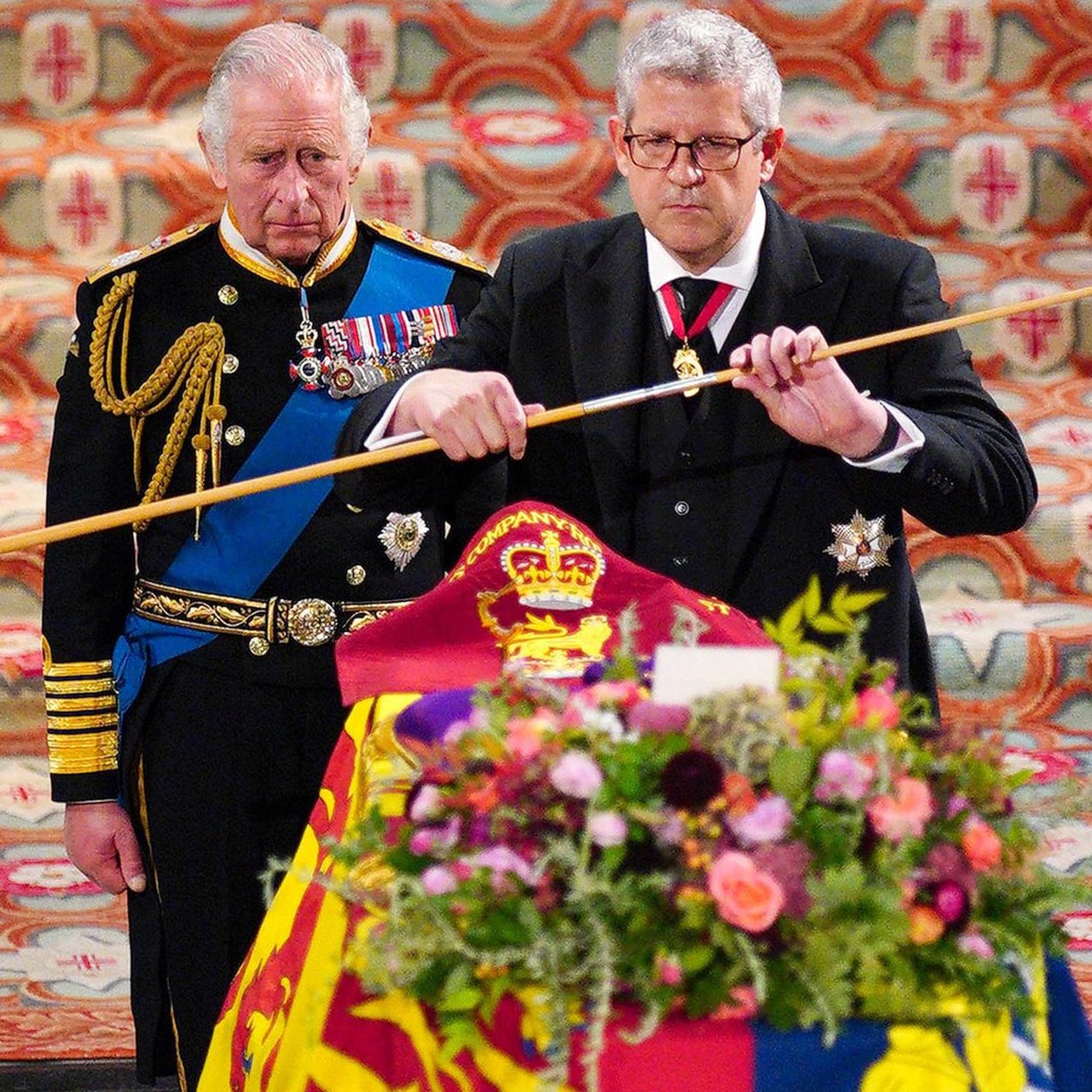 Für die Königsfamilie gilt noch eine siebentägige Trauerperiode.