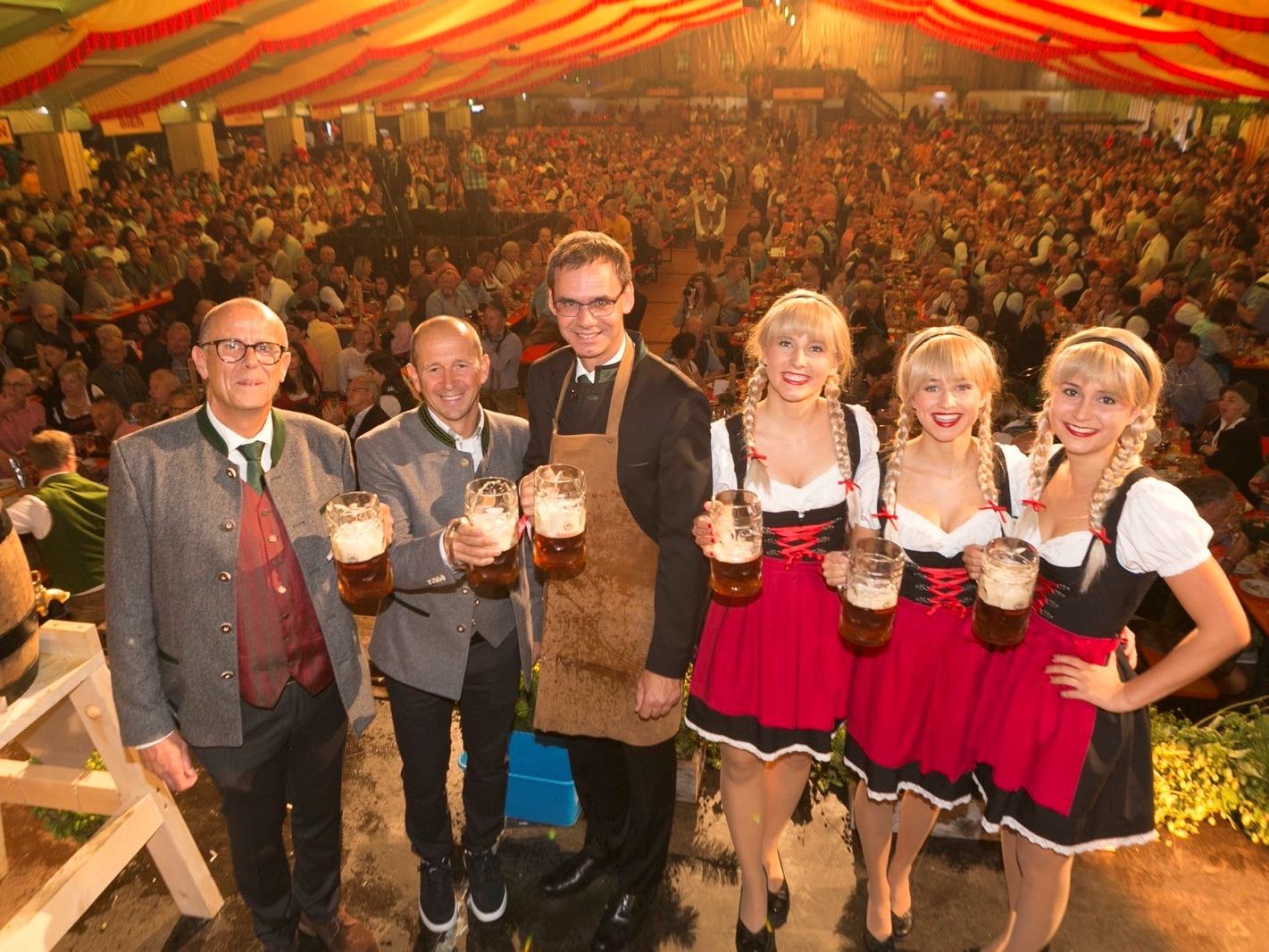 Auftakt zum Bockbierfest in Frastanz