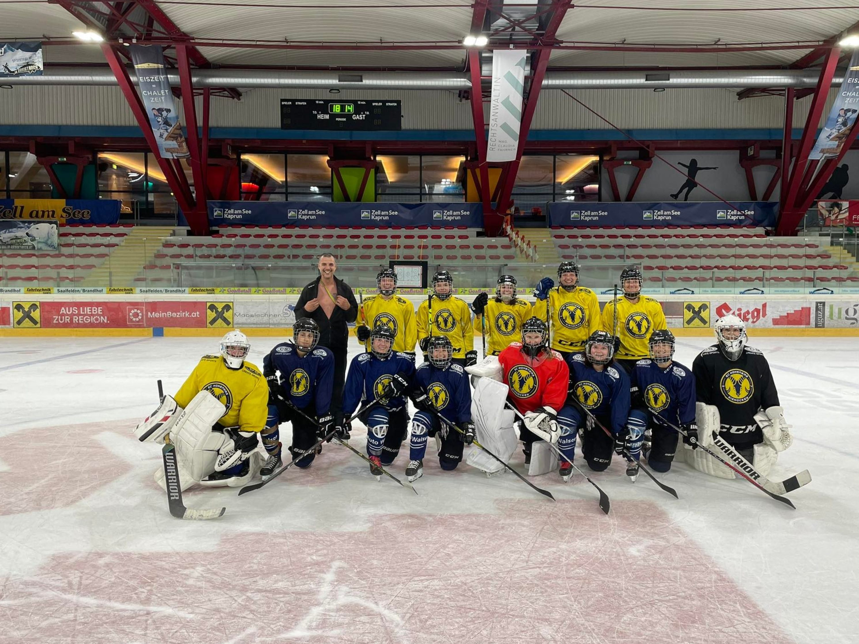 Die Emser Hockey-Damen beim Trainingslager in Zell am See Die Emser Hockey-Damen beim Trainingslager in Zell am See
