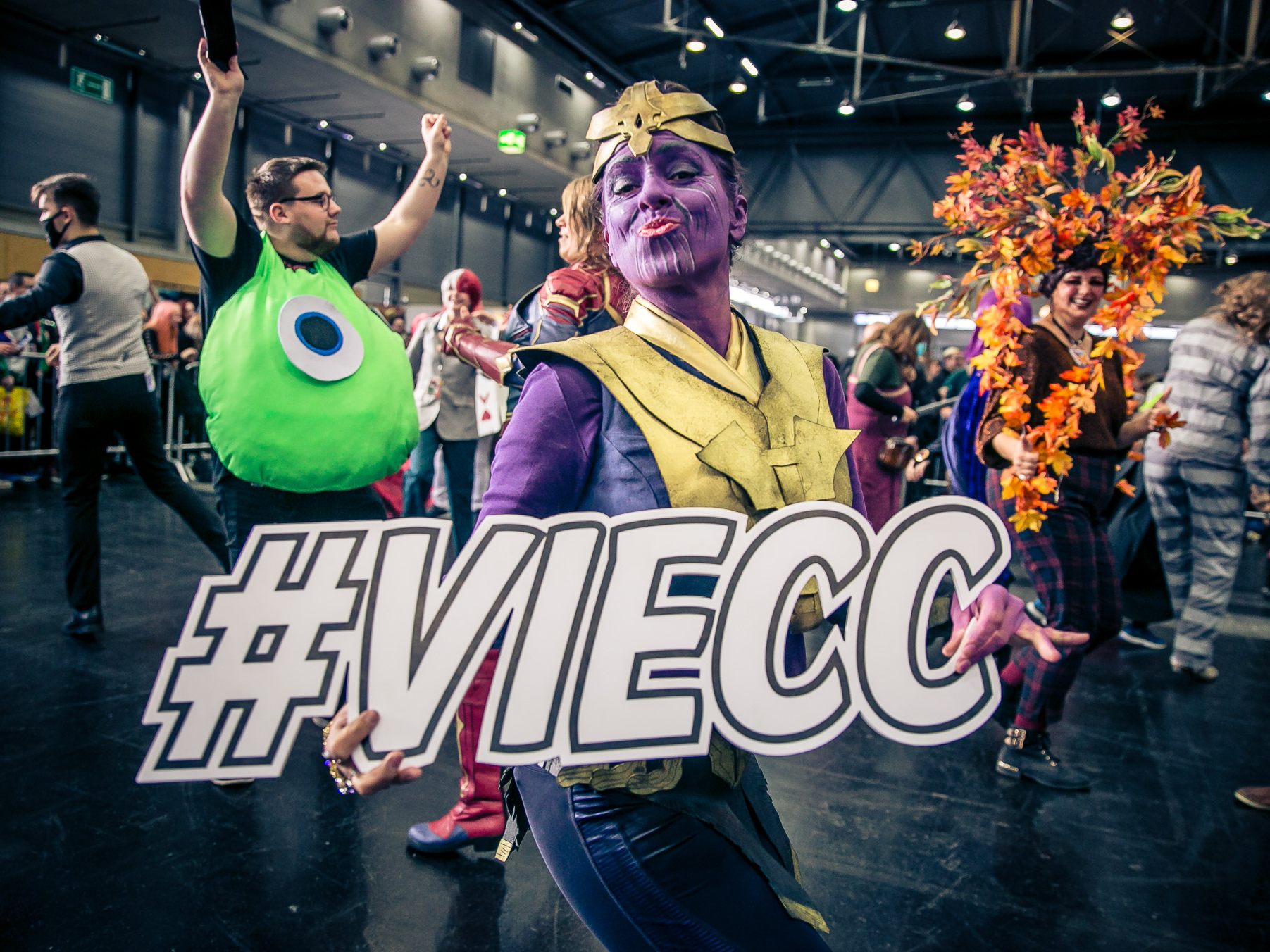 Am Wochenende findet in der Messe Wien die Vienna Comic Con statt. Am Wochenende findet in der Messe Wien die Vienna Comic Con statt.