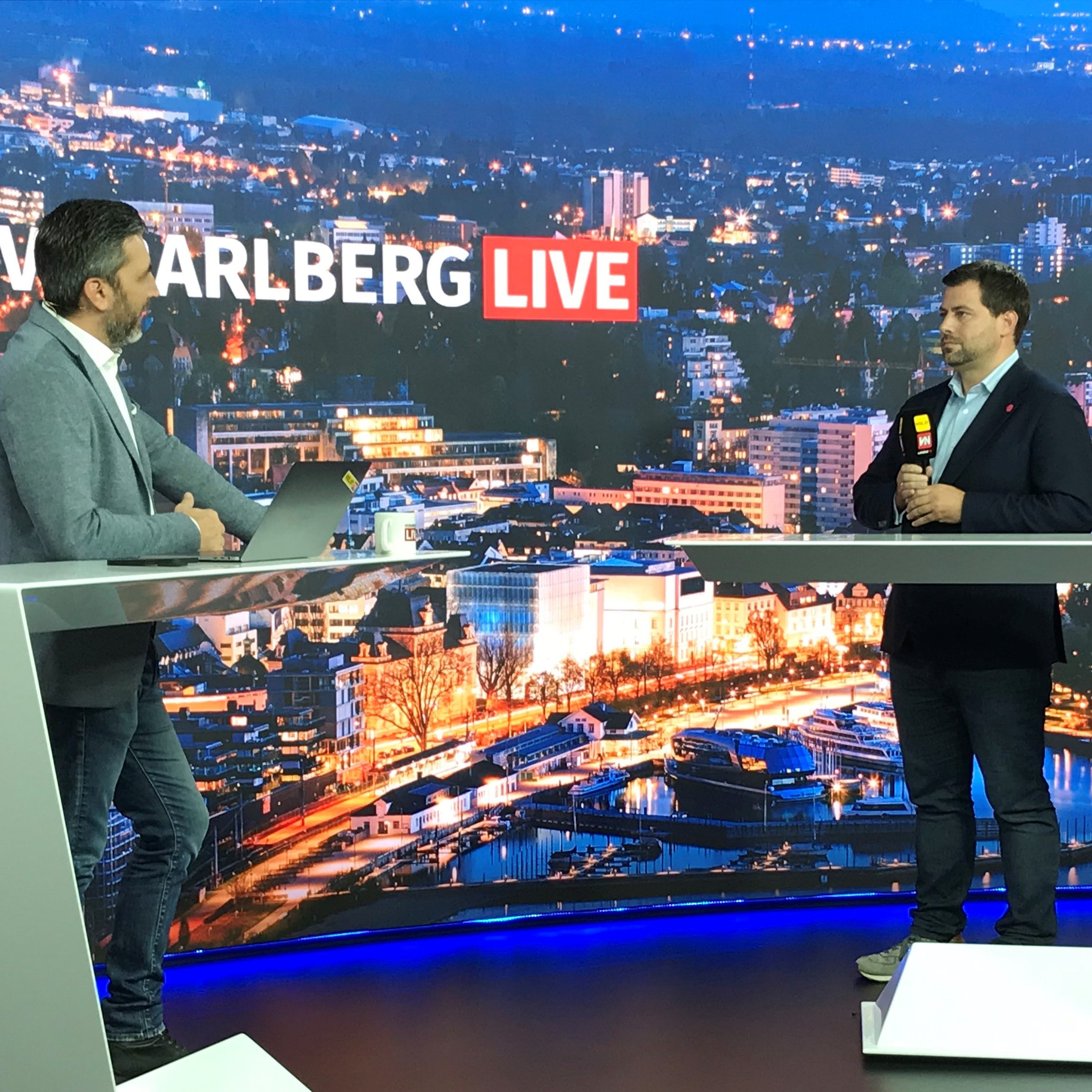 Pascal Pletsch im Gespräch mit Michael Bernhard.