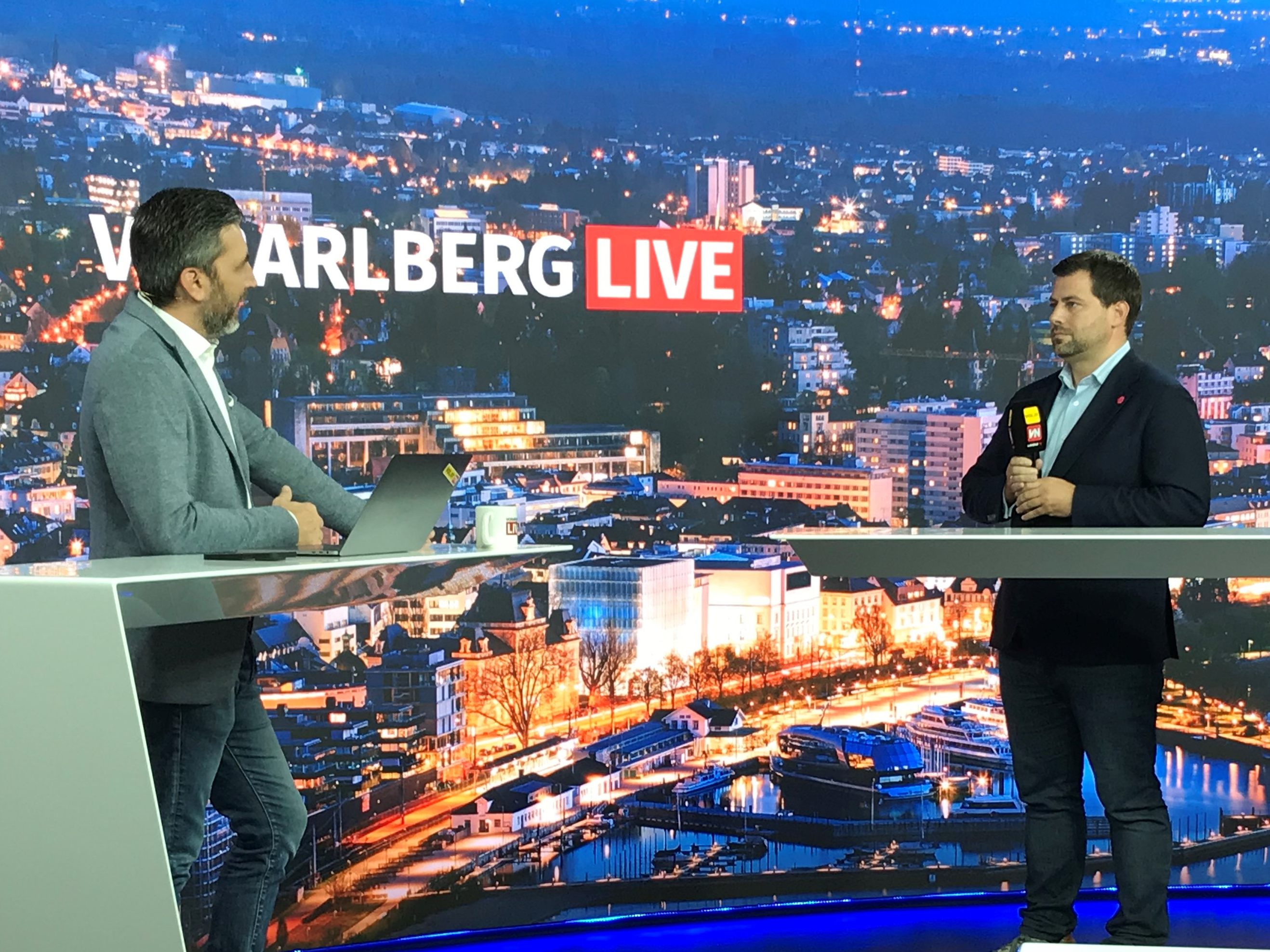 Pascal Pletsch im Gespräch mit Michael Bernhard.