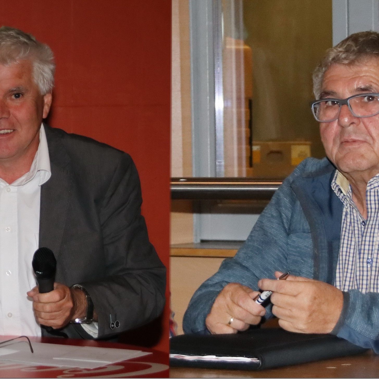 Arno Huber und Martin Bitschnau wurden als SK Brederis Obmänner bestätigt.